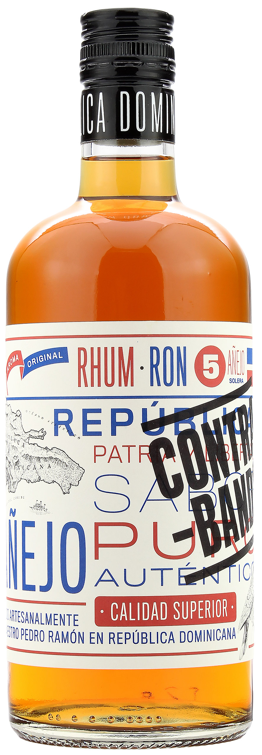 Ron Contrabando 5 Jahre 38.0% 0,7l