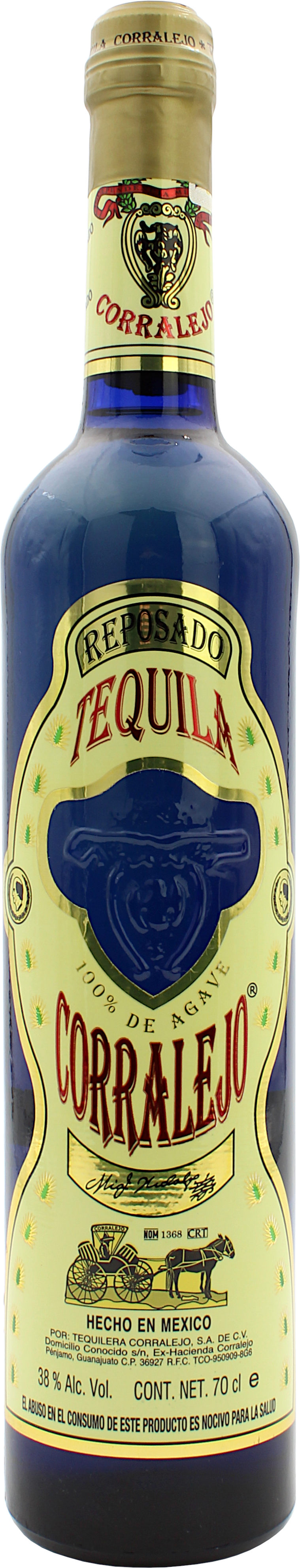 Tequila Corralejo Reposado 38.0% 0,7l