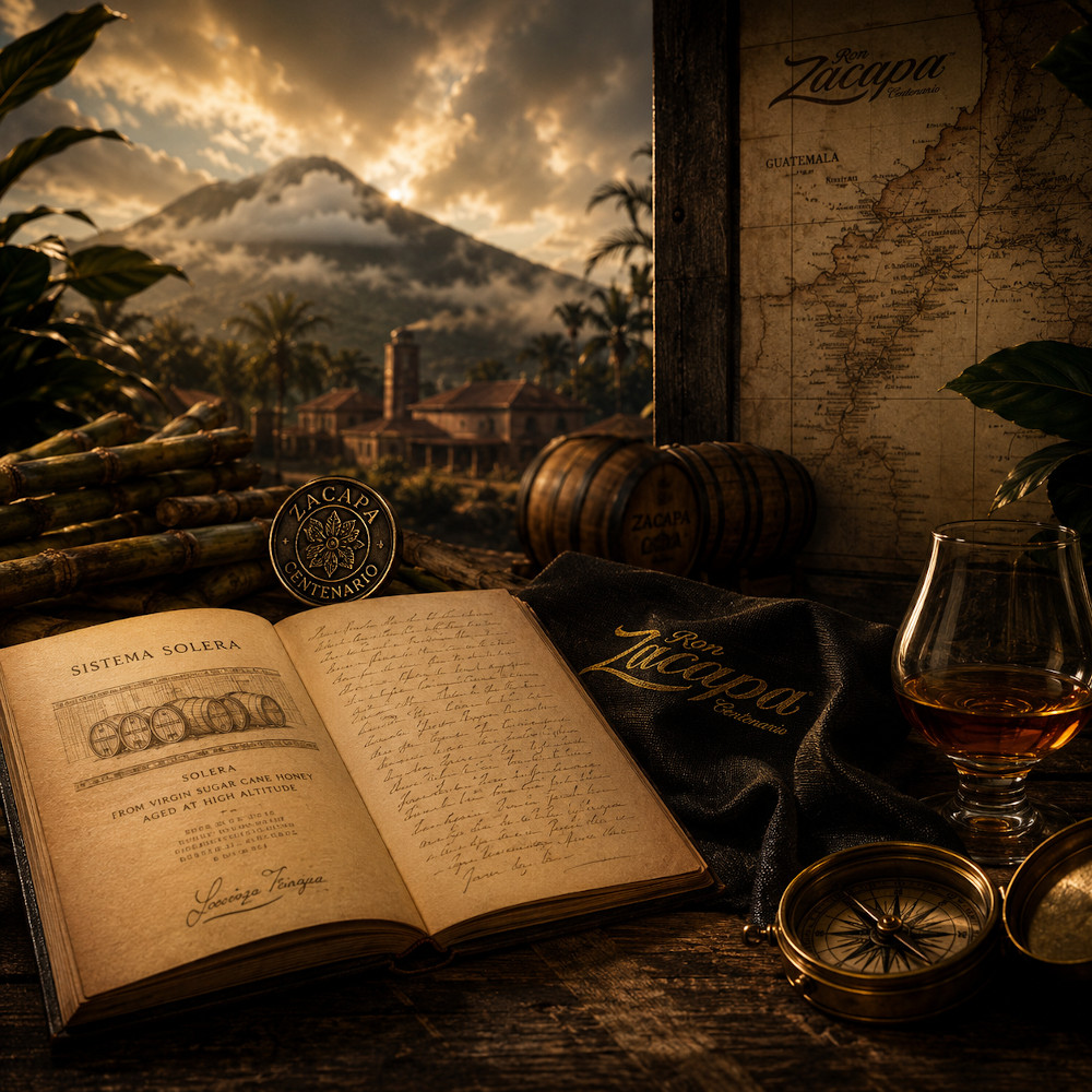Ron Zacapa Geschichte Solera