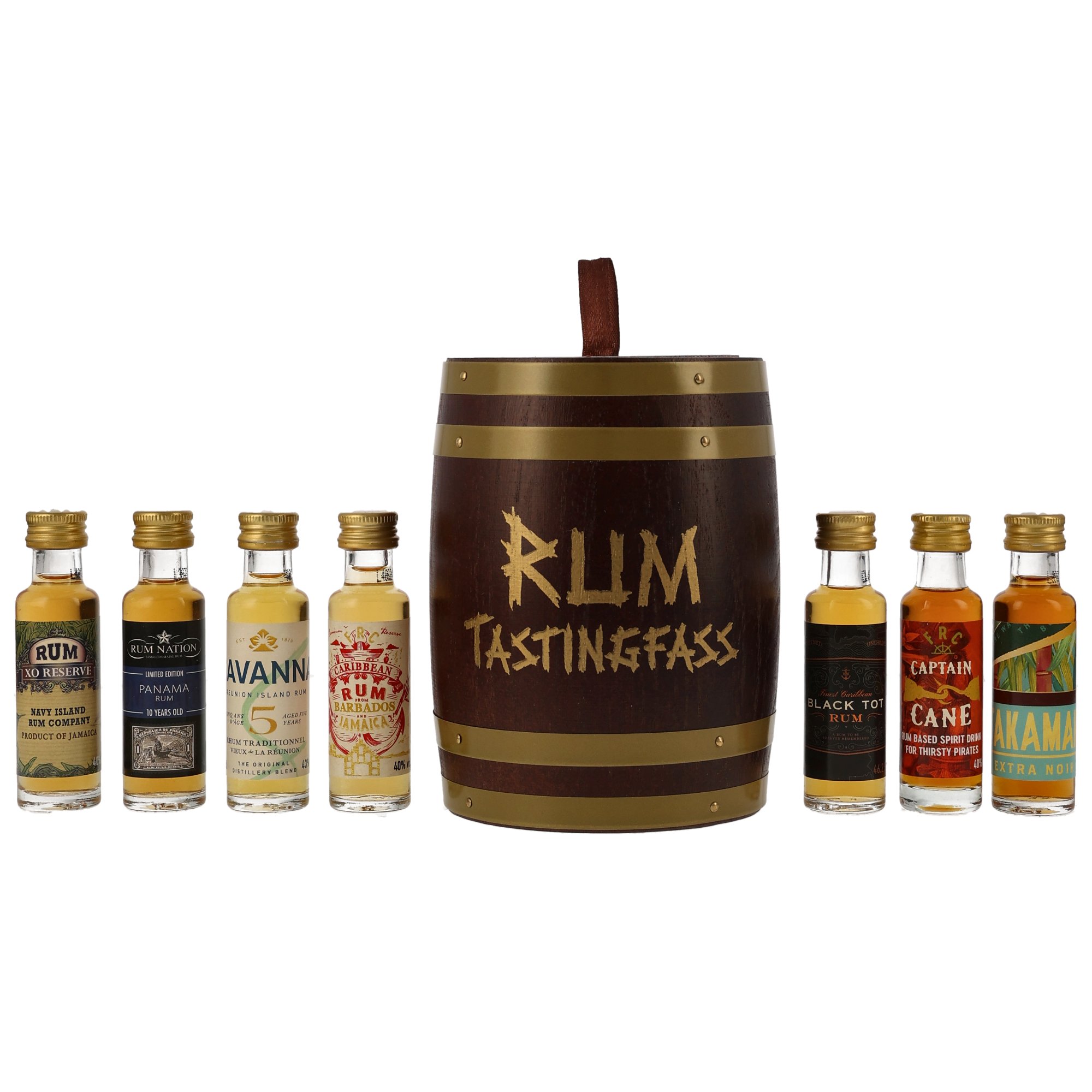 Rum Tasting Fass 2024 41.7% 7x 0,02l