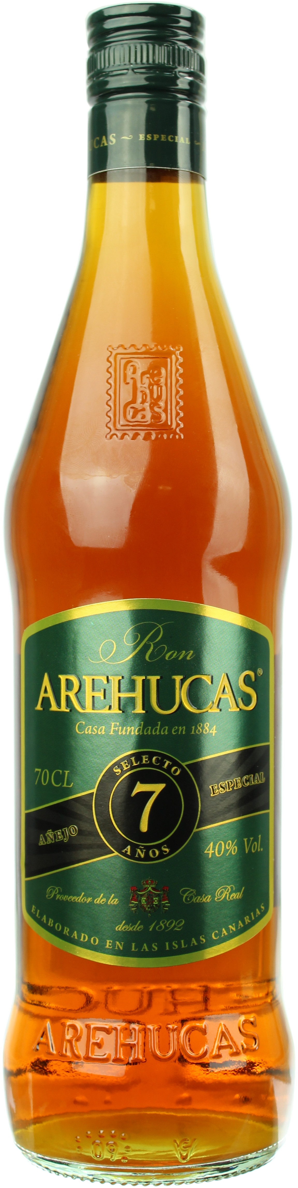 Ron Arehucas 7 Jahre Anejo Especial Rum 40.0% 0,7l