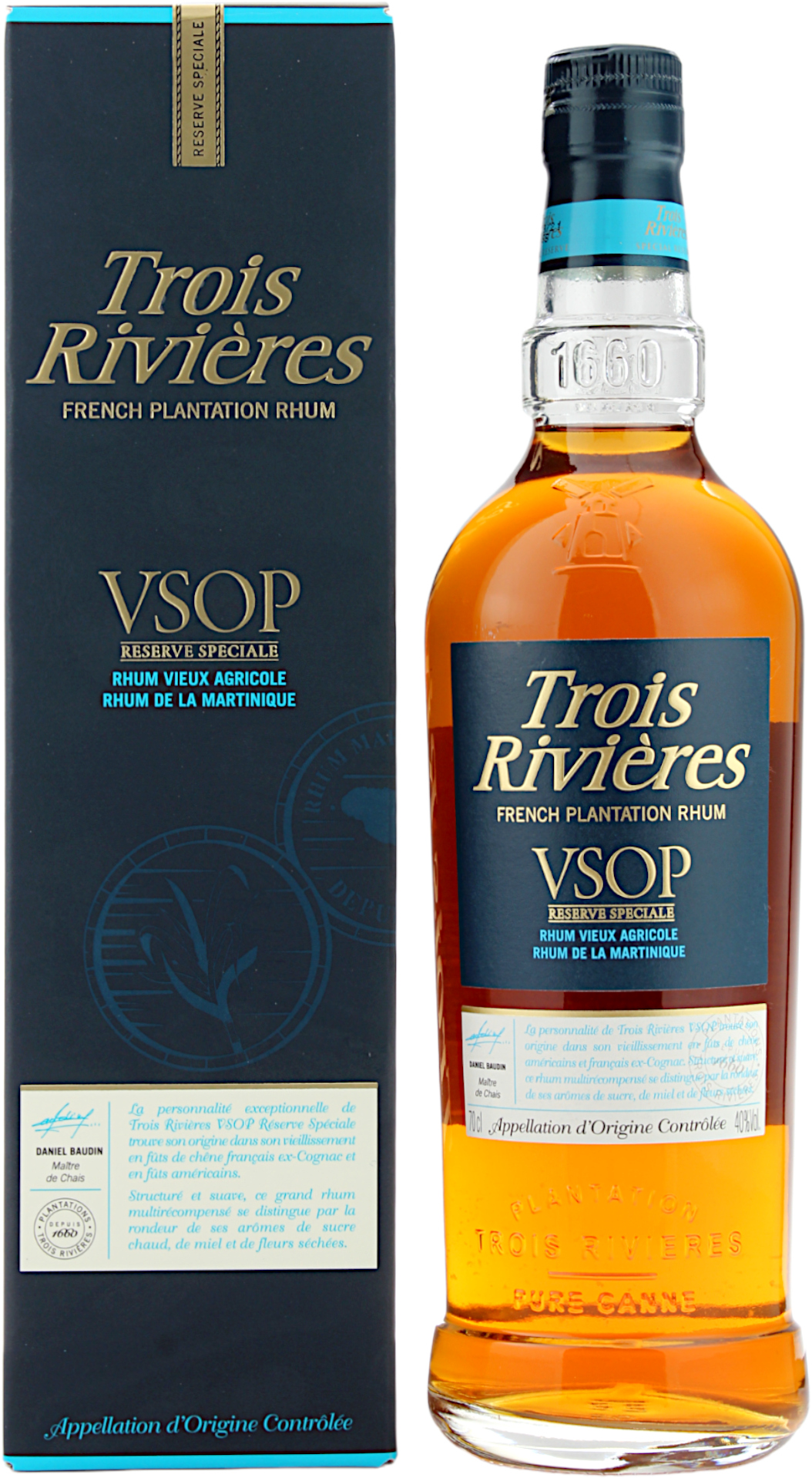Trois Rivieres VSOP Reserve Speciale Rhum 40.0% 0,7l