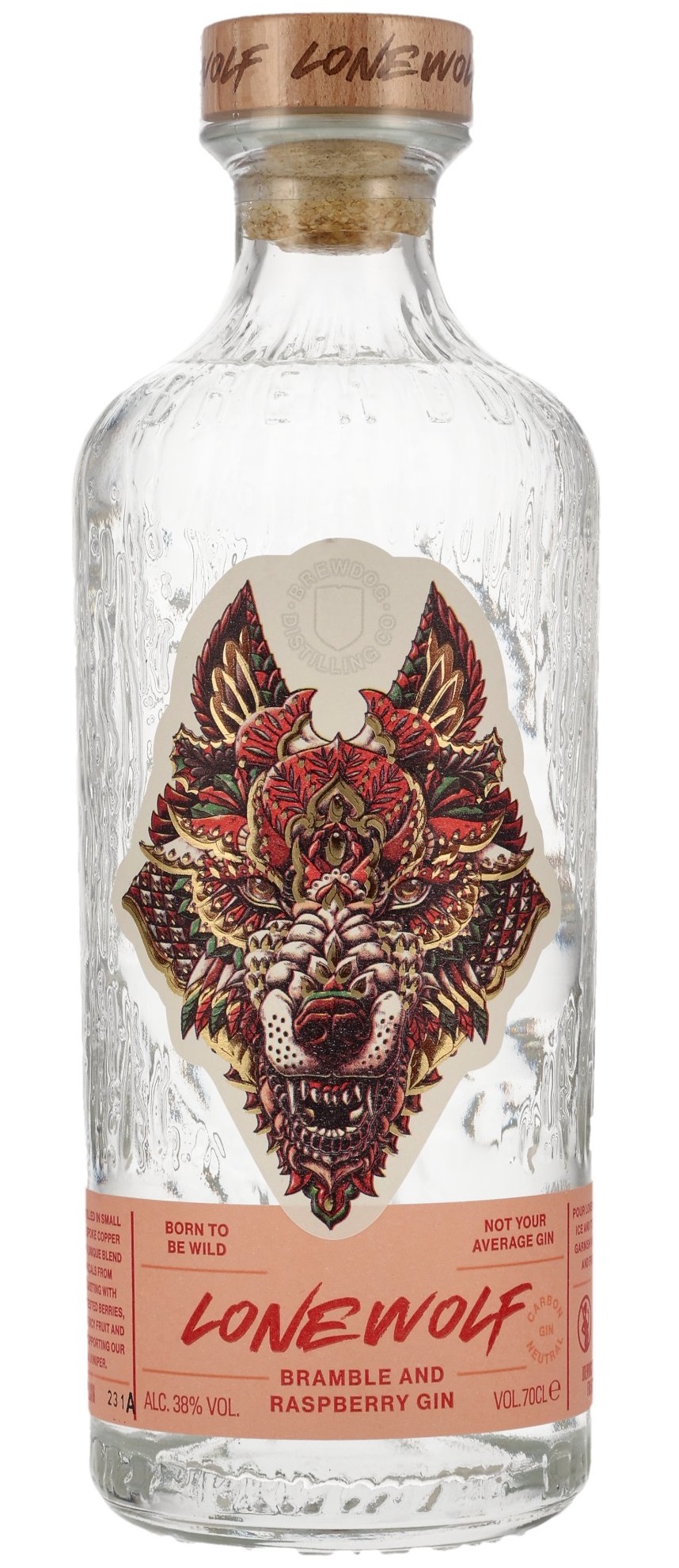 BrewDog LoneWolf Bramble & Raspberry 38.0% 0,7l