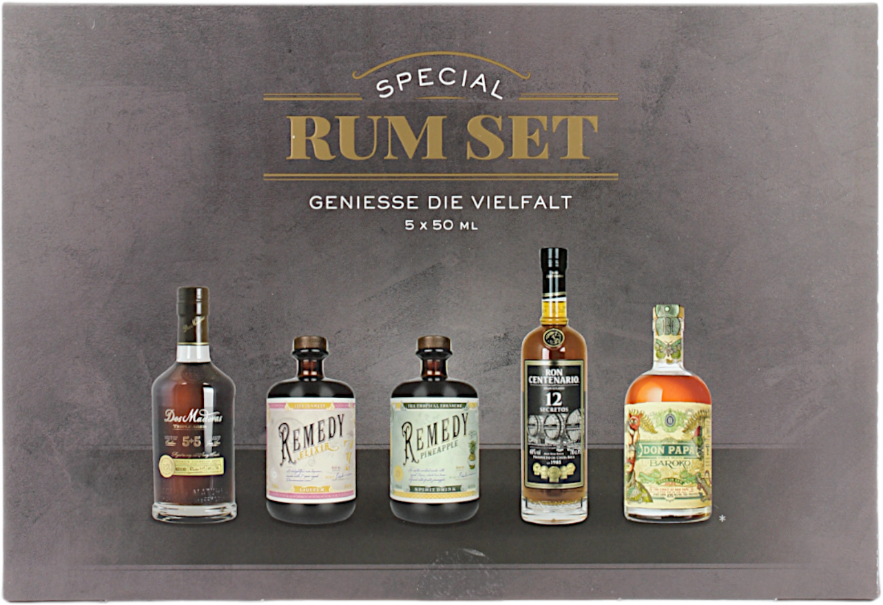 Sierra Madre Premium Rum Tasting Set 38.8% 5x50ml