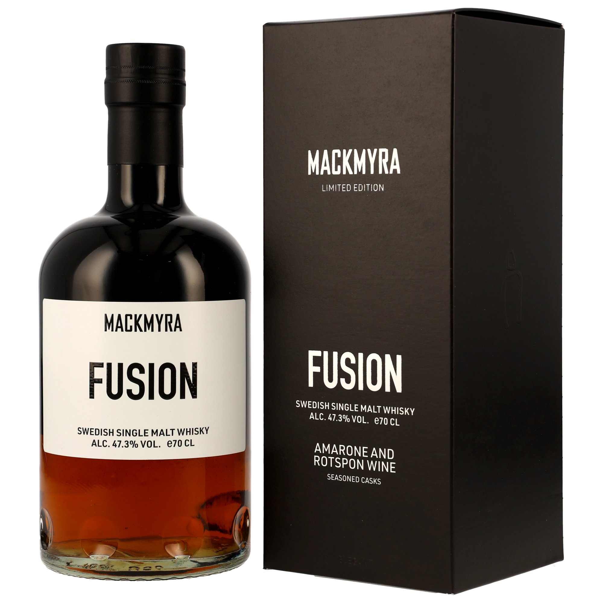 Ohne Umverpackung Mackmyra Fusion Limited Edition (Schweden) 47.3% 0,7l