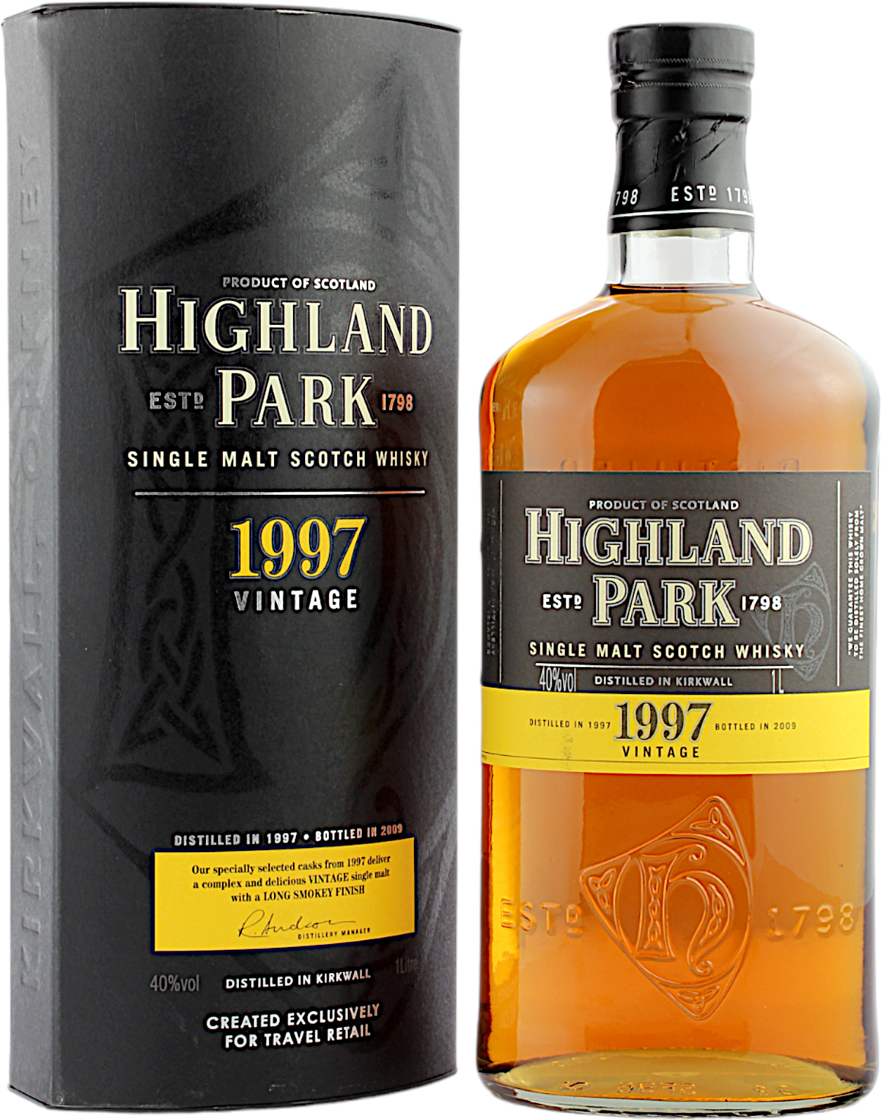 Highland Park Vintage 1997/2009 40.0% 1 Liter