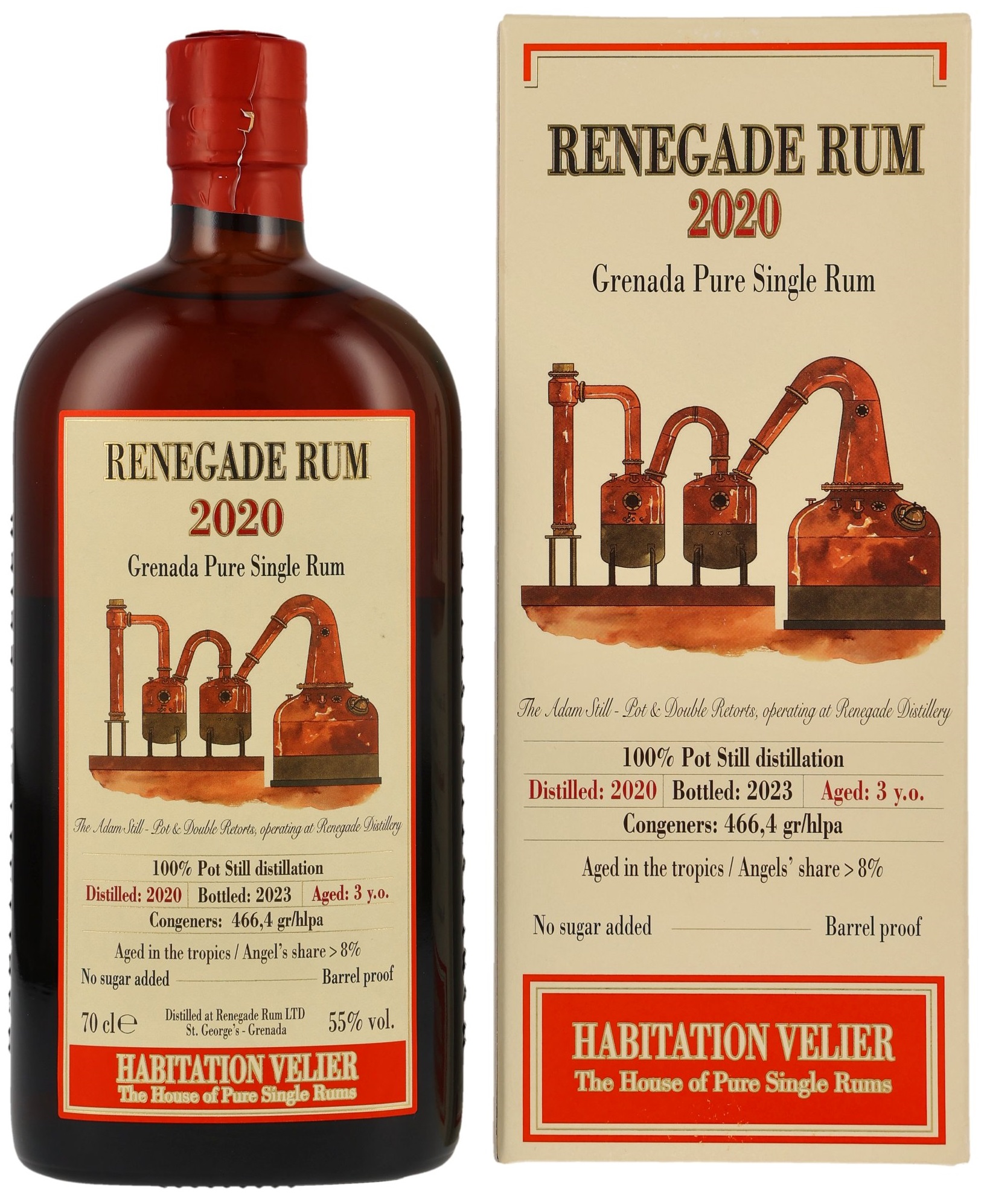 Renegade 2020/2023 Grenada Habitation Velier 55.0% 0,7l