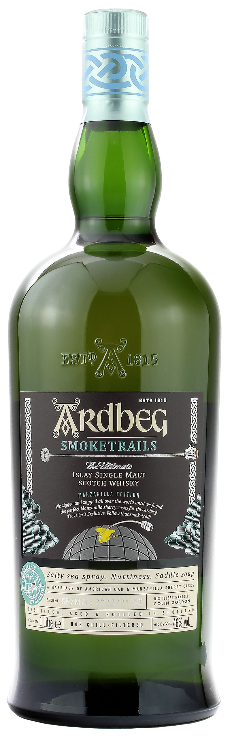 Ardbeg Smoketrails Manzanilla Edition 46.0% 1 Liter