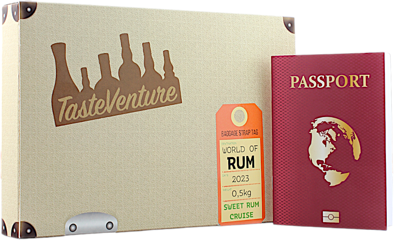 World of Rum Tasting Box - Sweet Rum Cruise 38.0% 5x30ml - Tasteventure
