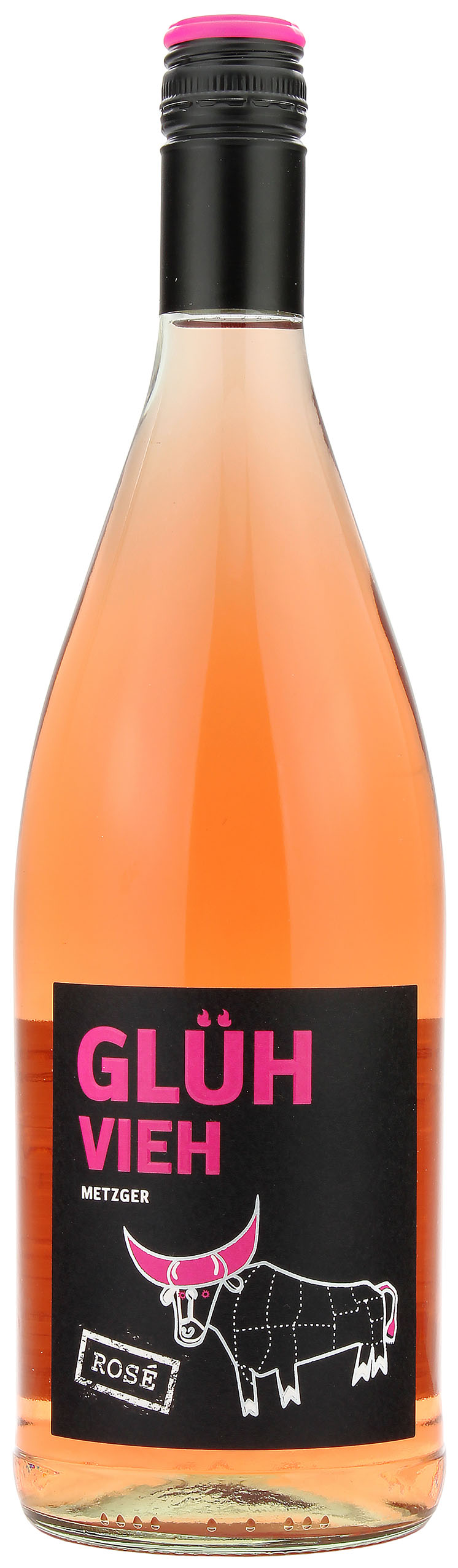 Metzger Glühvieh Rosé 11.5% 1 Liter
