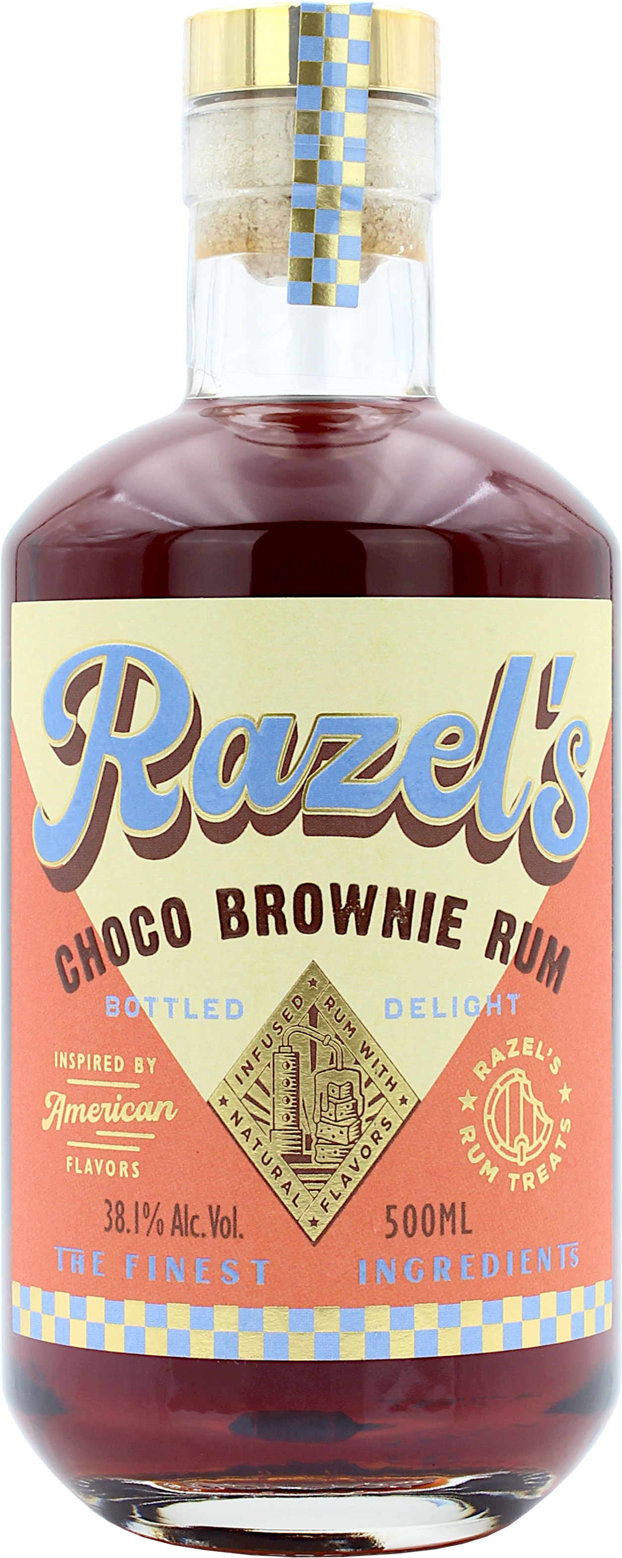 Razel's Choco Brownie Rum 38.1% 0,5l
