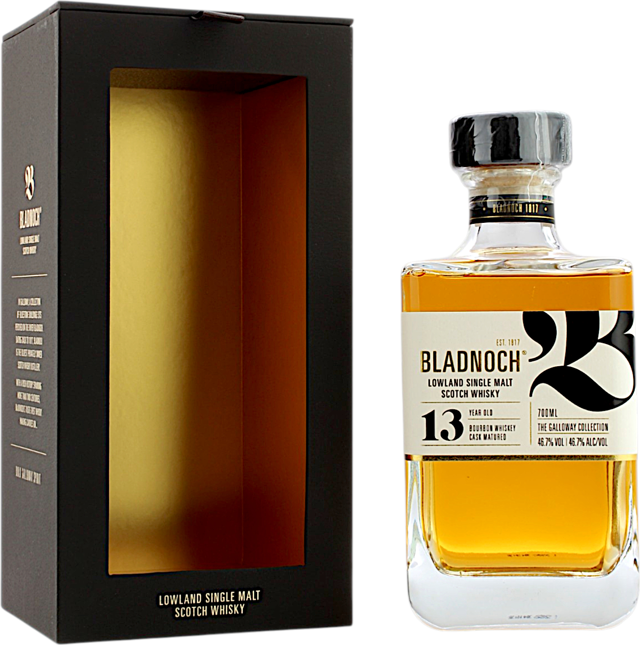 Bladnoch 13 Jahre Bourbon Casks 46.7% 0,7l