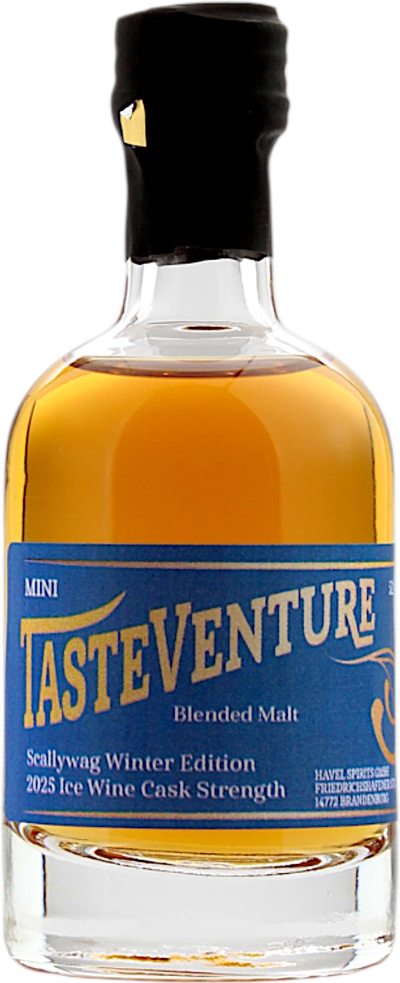Miniatur Scallywag Winter Edition 2025 Ice Wine Cask Strength Tasteventure 52.4% 0,05l