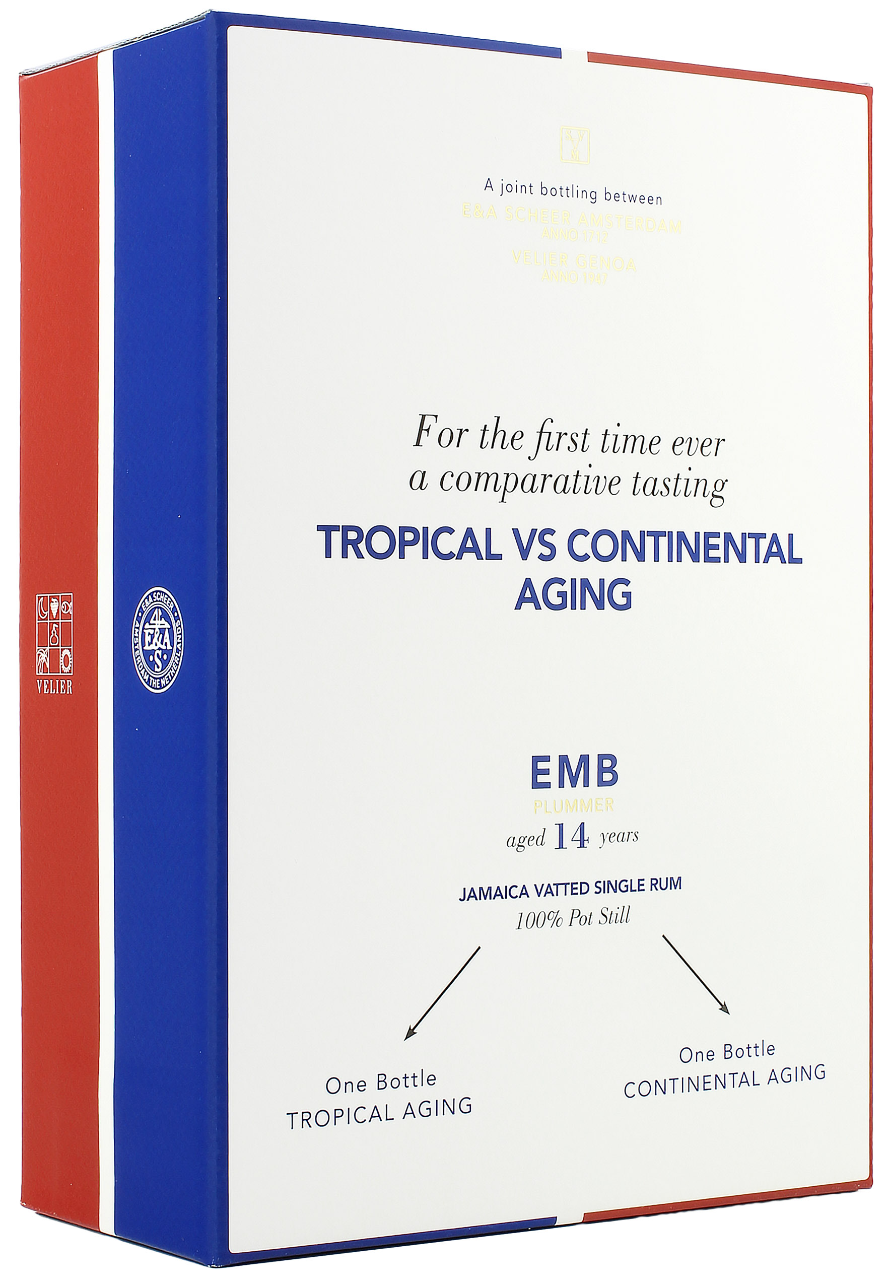EMB Plummer 14 Jahre Tropical vs Continental Aging 2 Flaschen 67.3% 1,4l