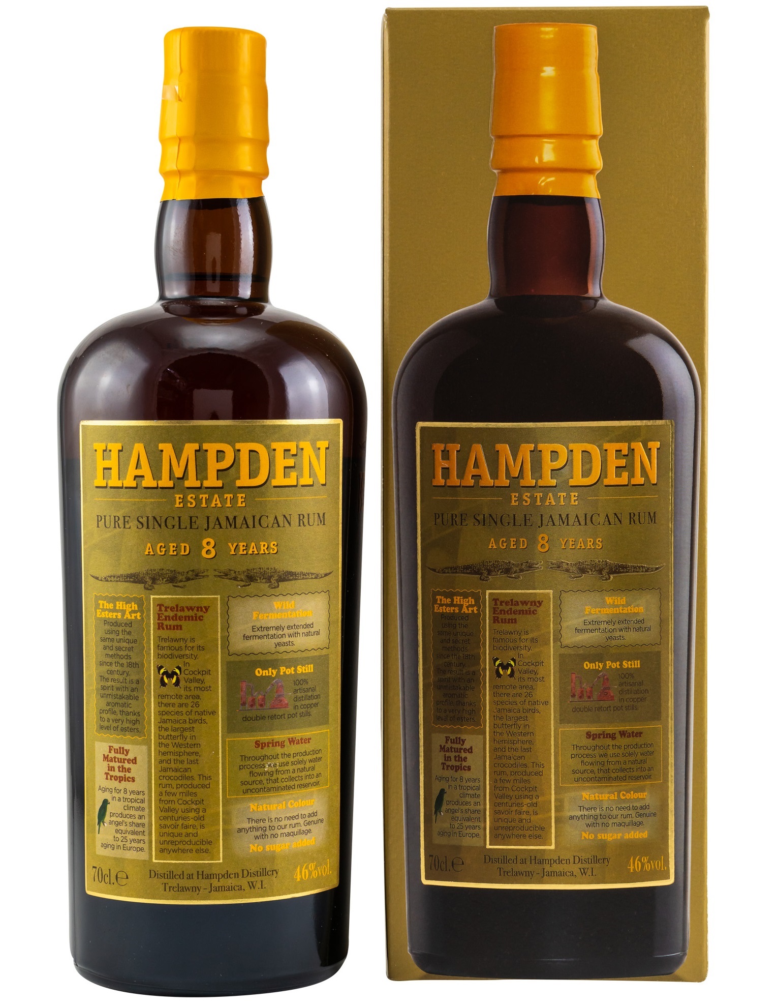 Hampden Estate 8 Jahre 46.0% 0,7l