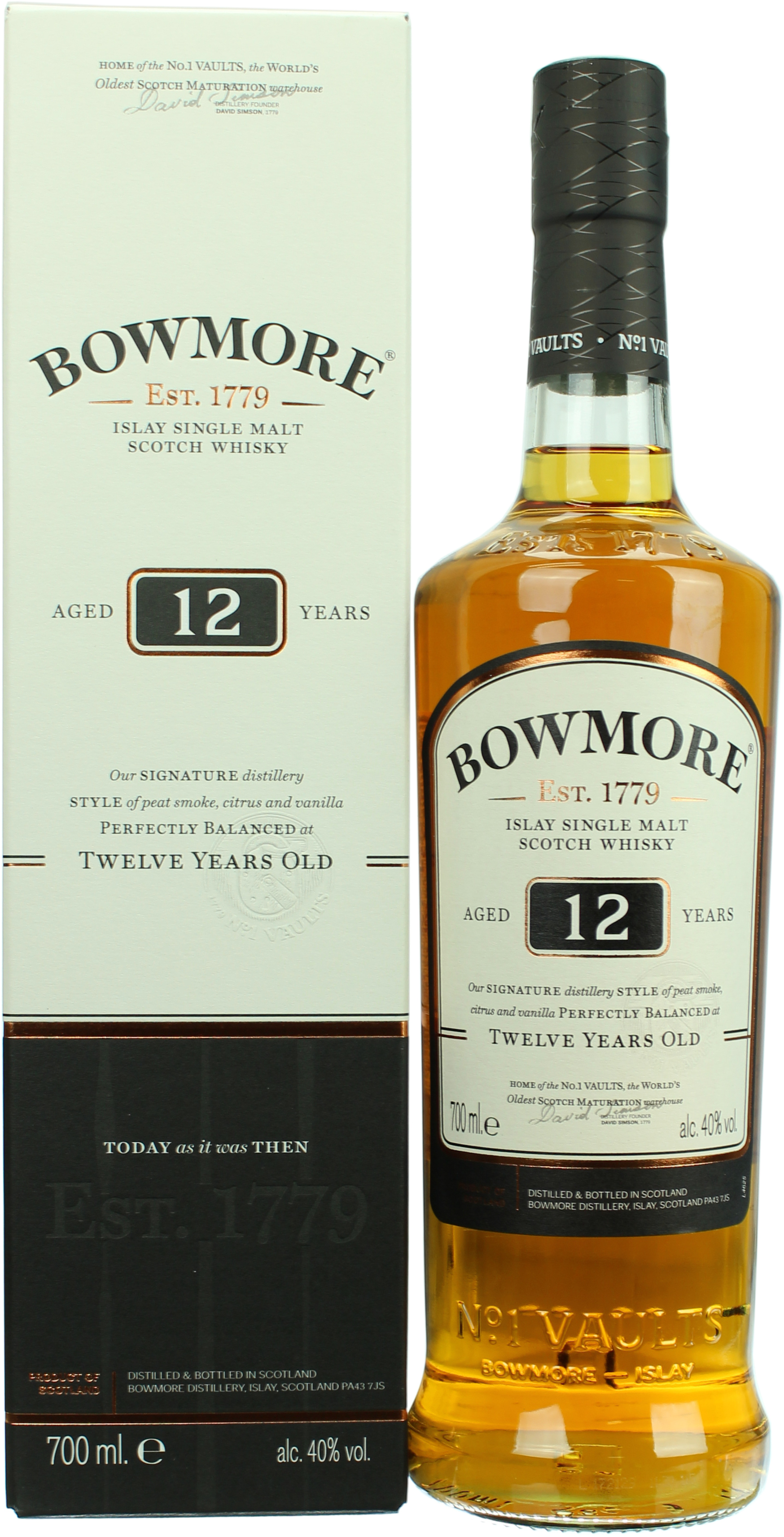Bowmore 12 Jahre 40.0% 0,7l