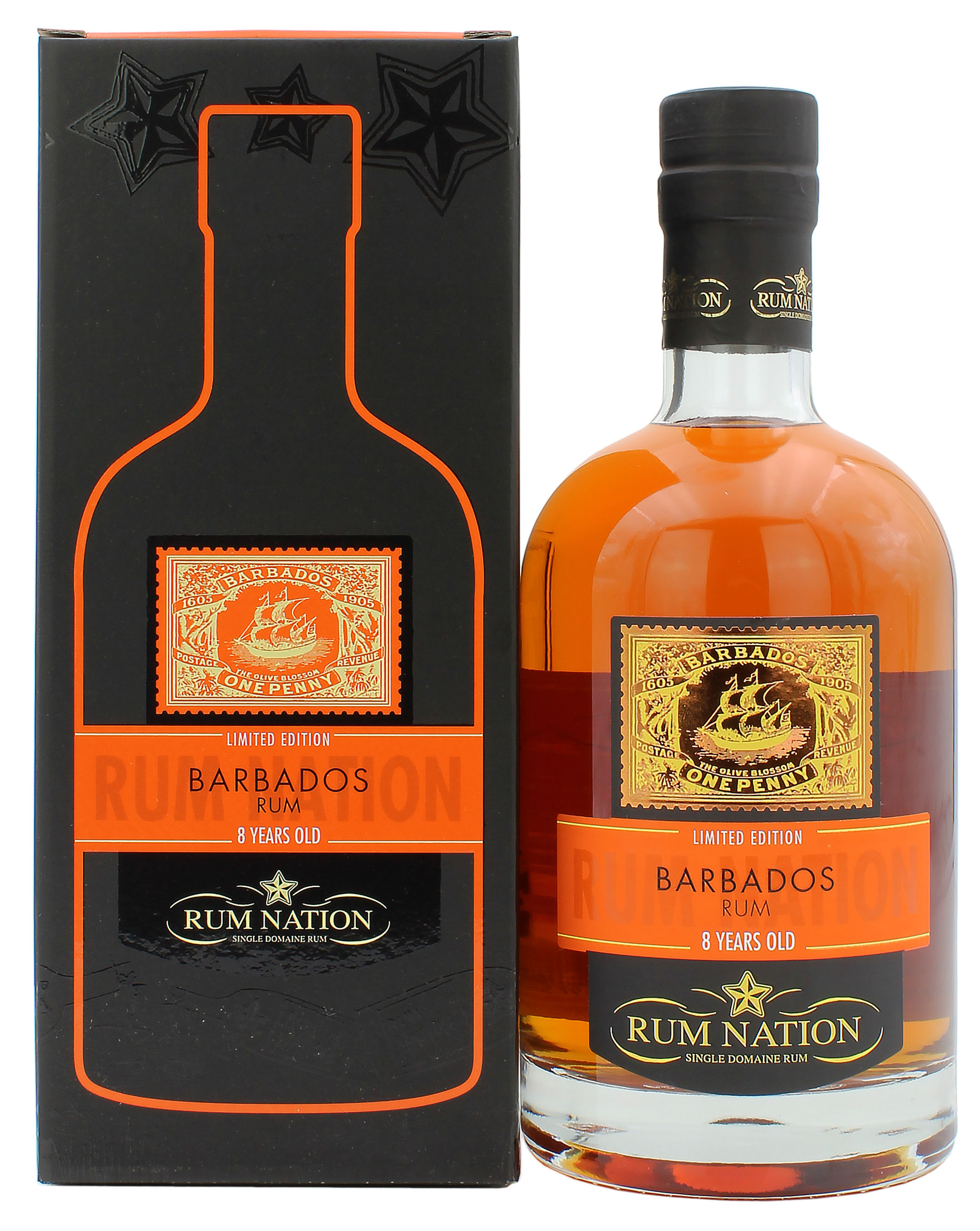 Rum Nation Barbados 8 Jahre Limited Edition 2020 40.0% 0,7l