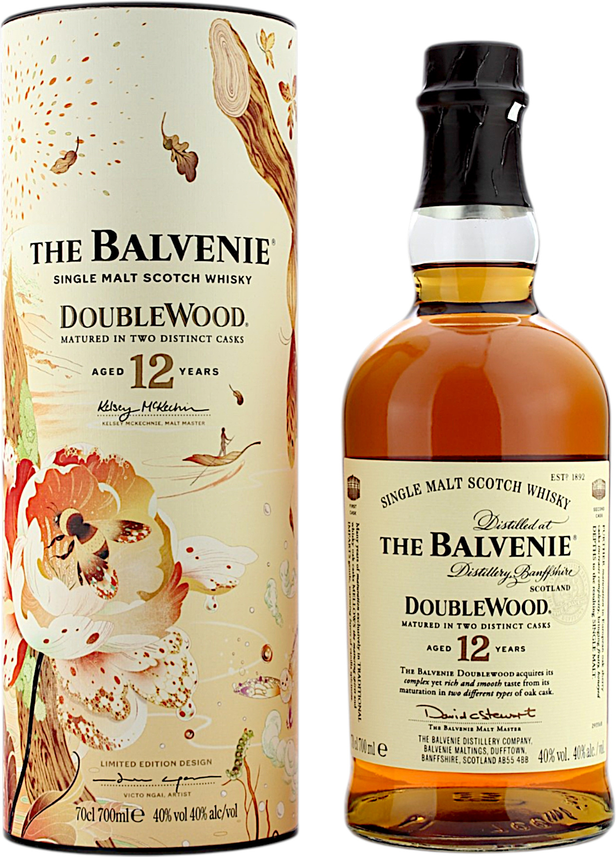Balvenie Double Wood 12 Jahre Limited Edition Design 40.0% 0,7l