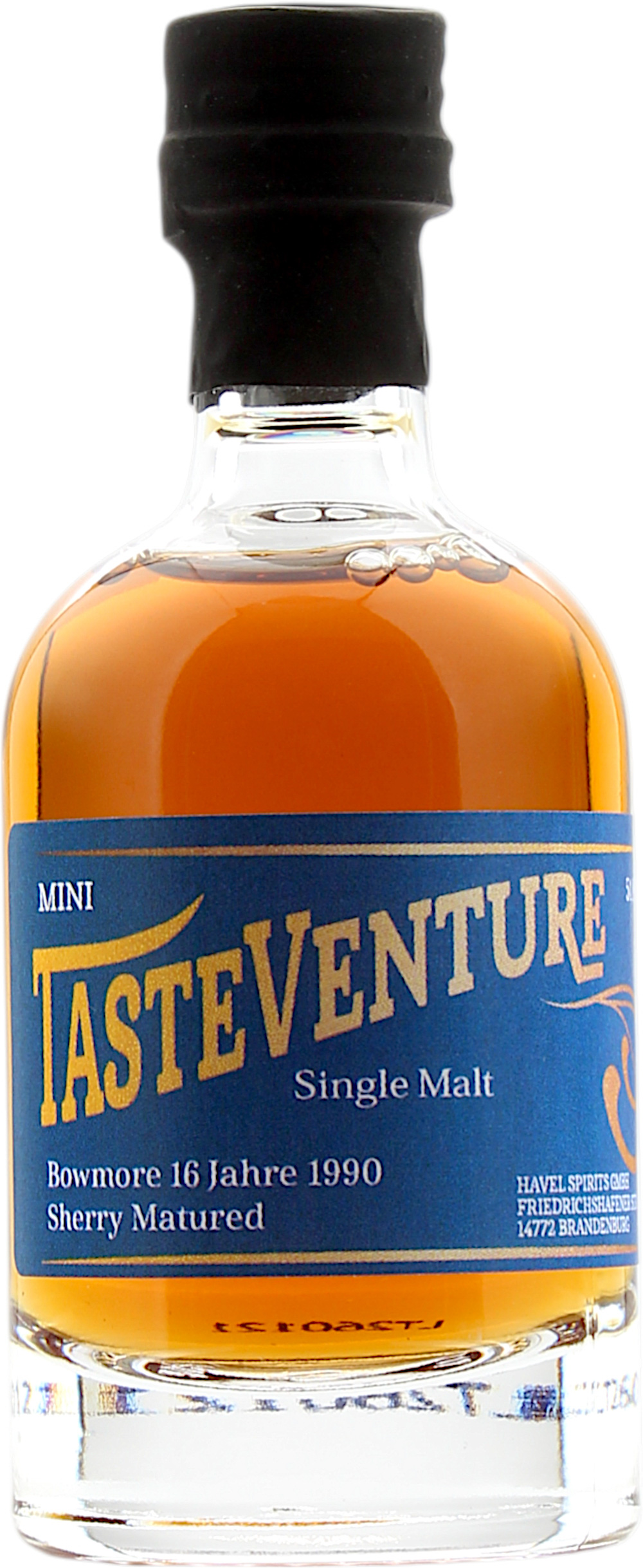 Miniatur Bowmore 16 Jahre Limited 1990 Edition Sherry Matured Tasteventure 53.8% 0,05l