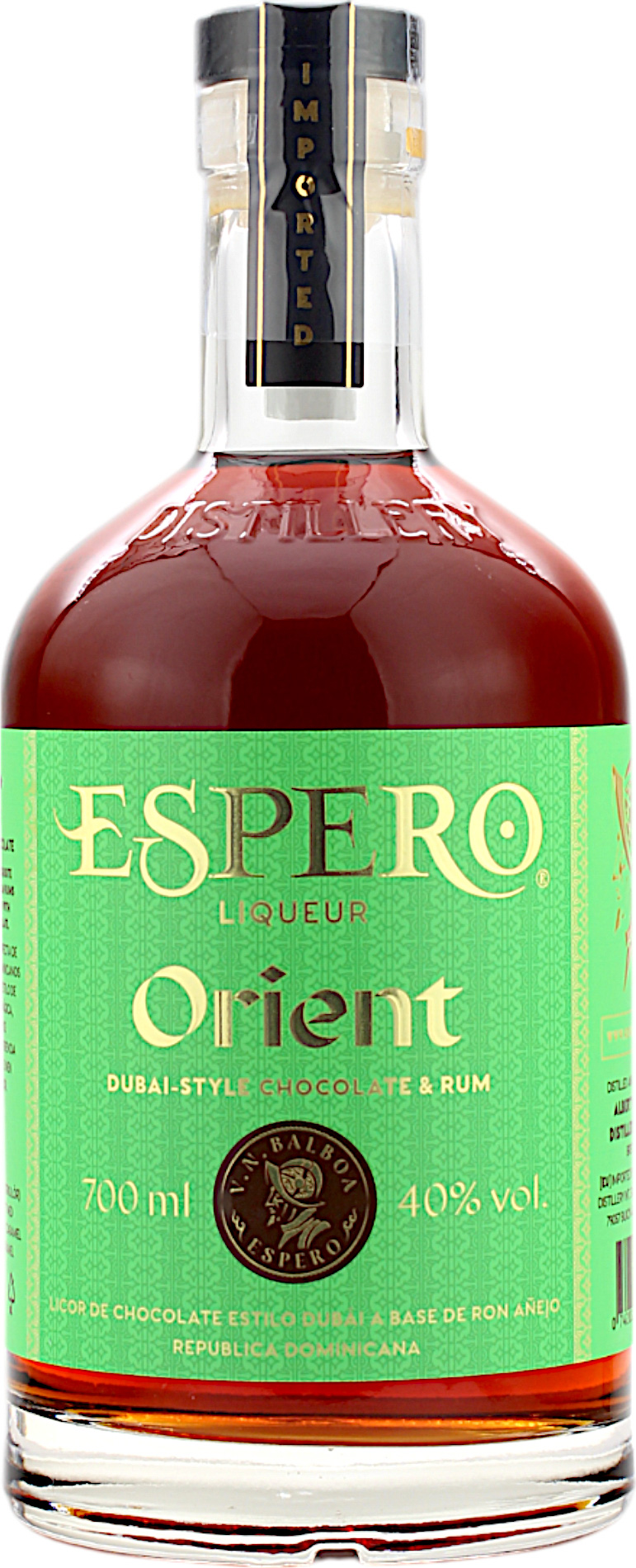 Espero Dubai Style Chocolate & Rum 40.0% 0,7l