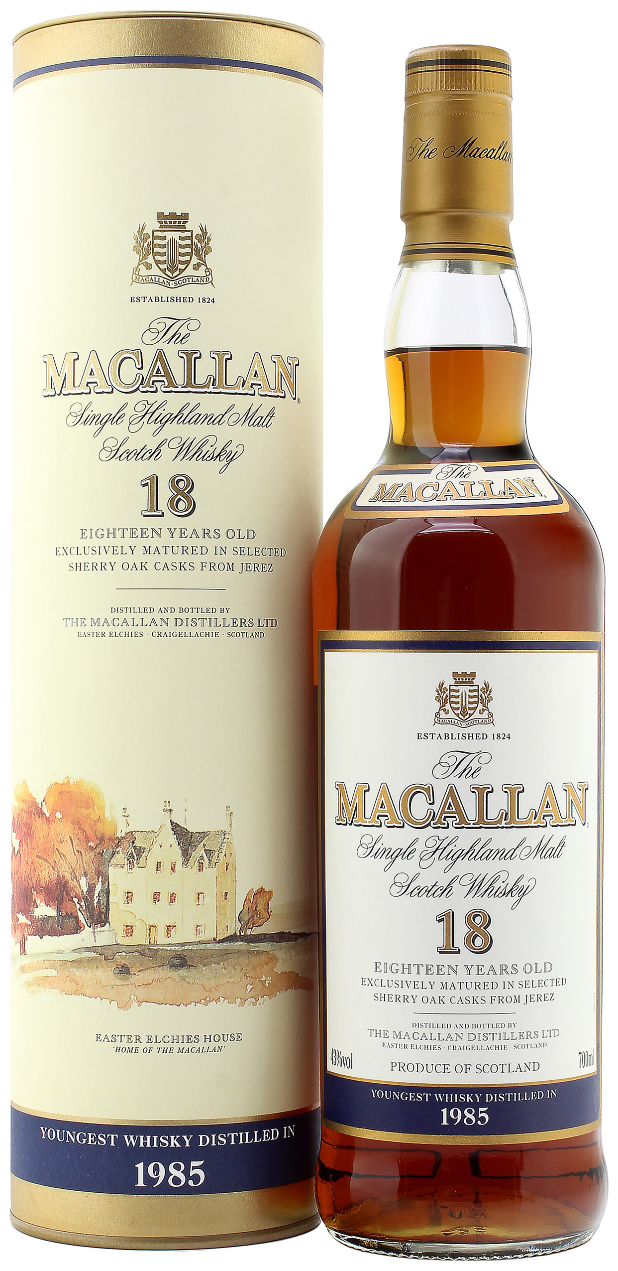 Macallan 18 Jahre Sherry Oak 1985 43.0% 0,7l