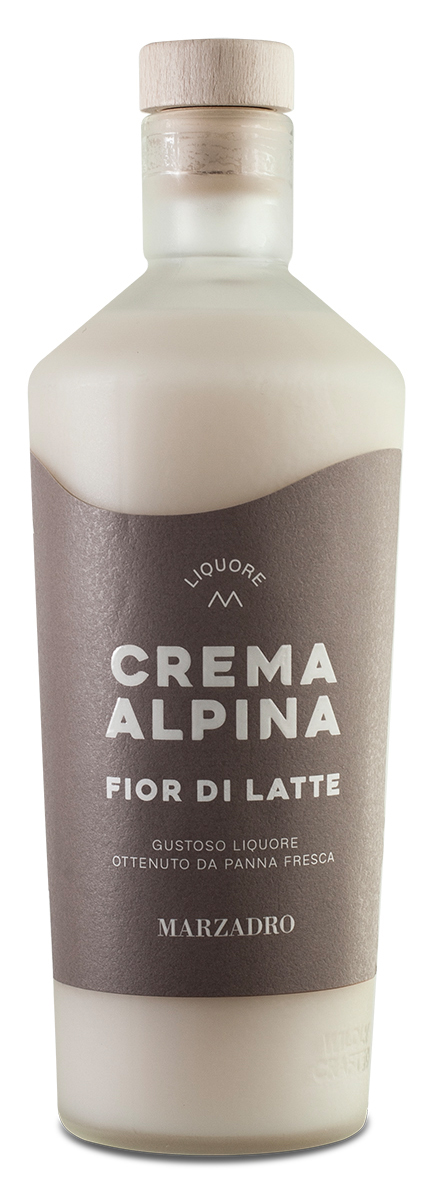 Marzadro Crema Alpina Fior di Latte Sahnelikör 17.0% 0,7l