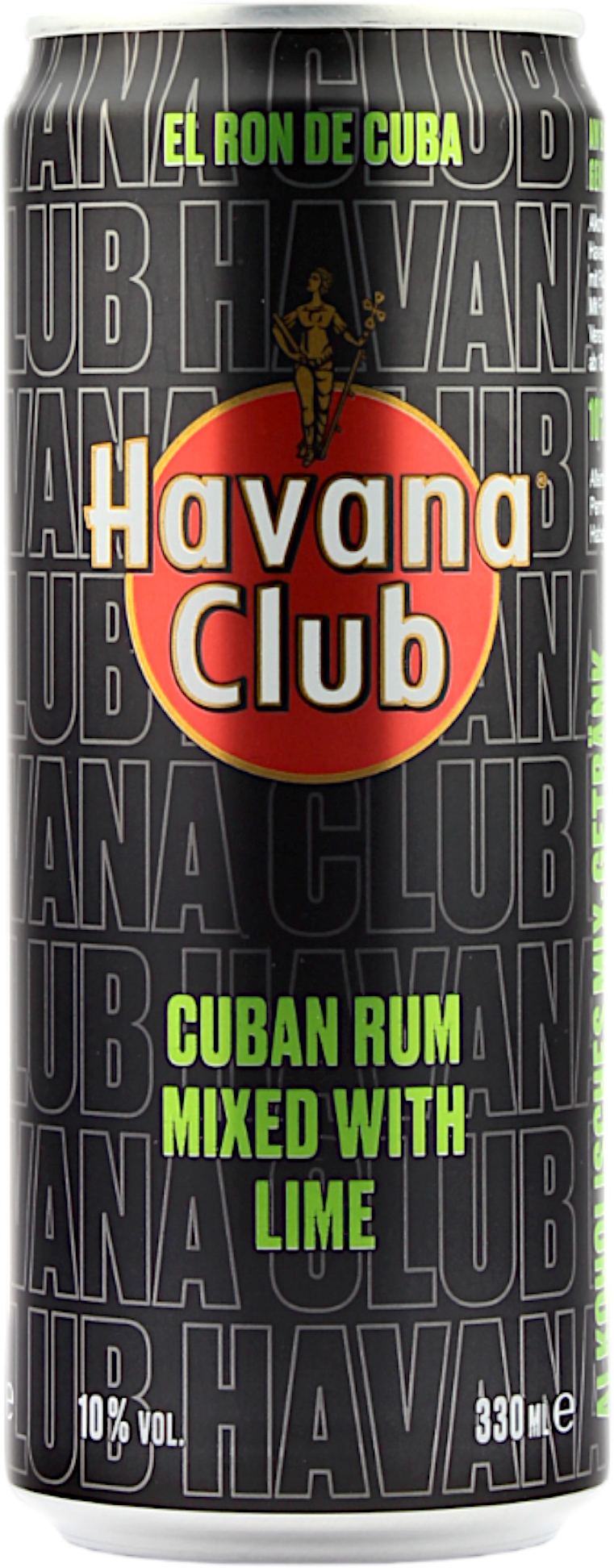 Havana Club Rum Cane Sugar & Lime Dose (Einweg) 10.0% 0,33l