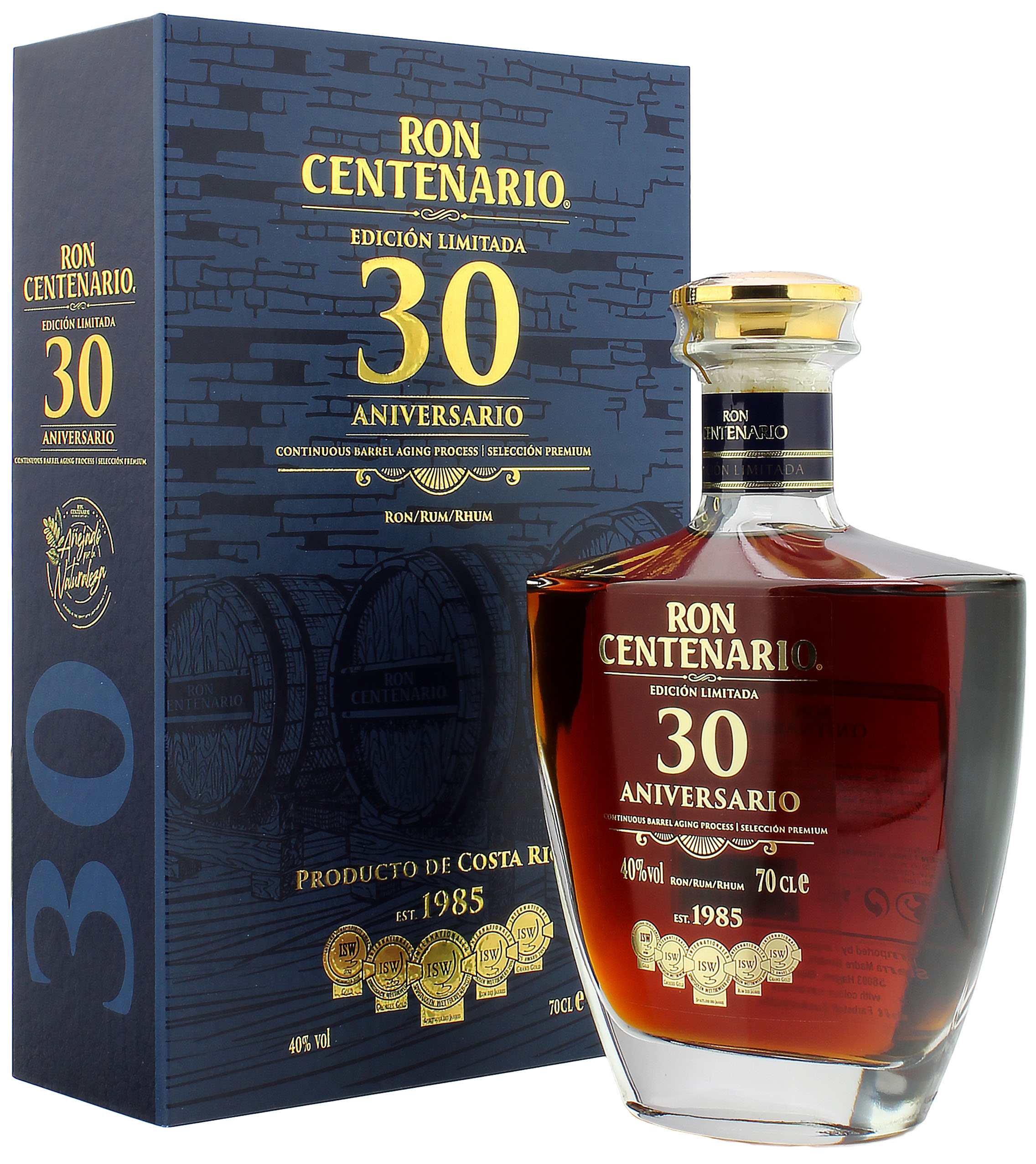 Ron Centenario 30 Jahre Edicion Limitada 40.0% 0,7l