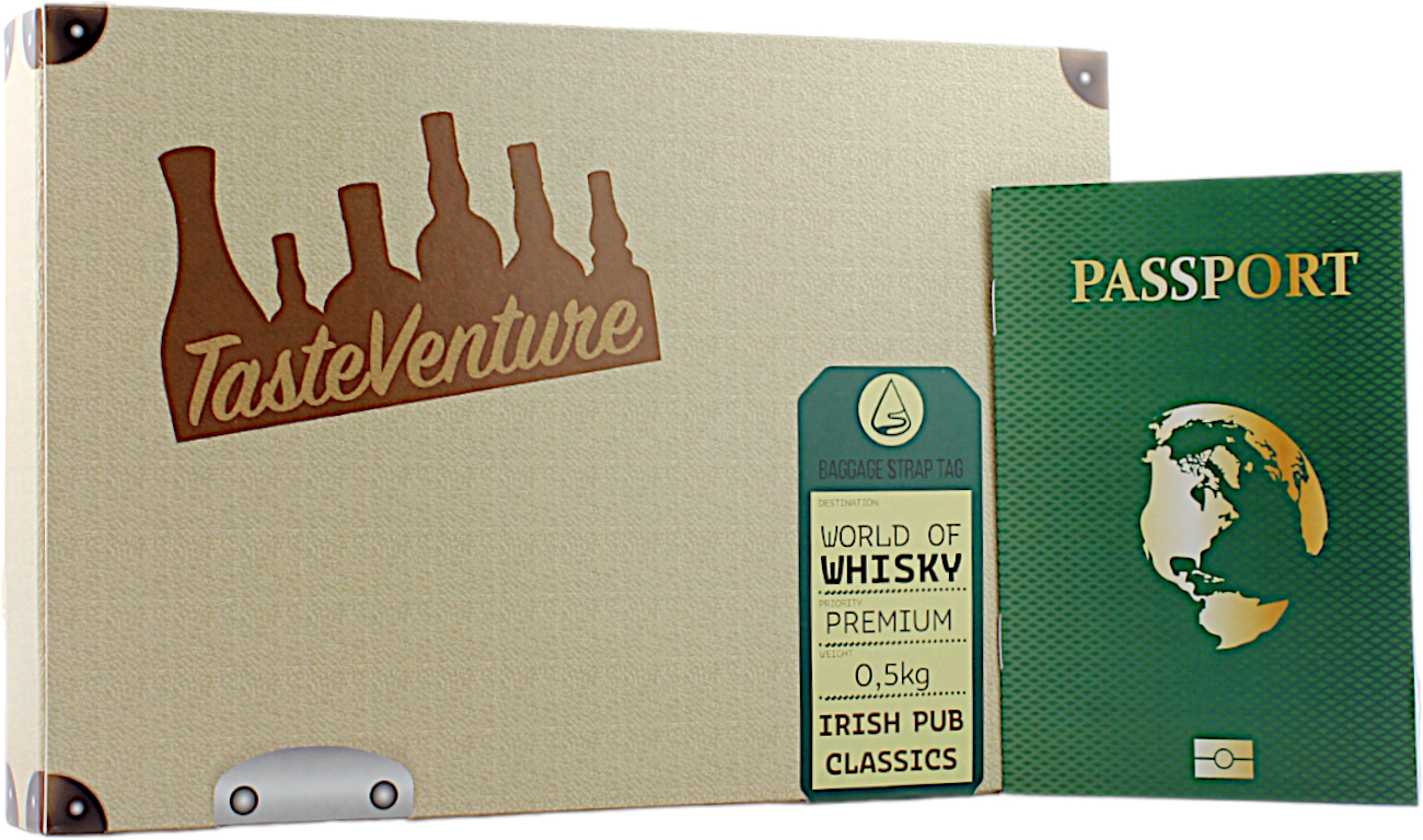 World of Whisky Tasting Box - Irish Pub Classics 40.4% 5x30ml - Tasteventure