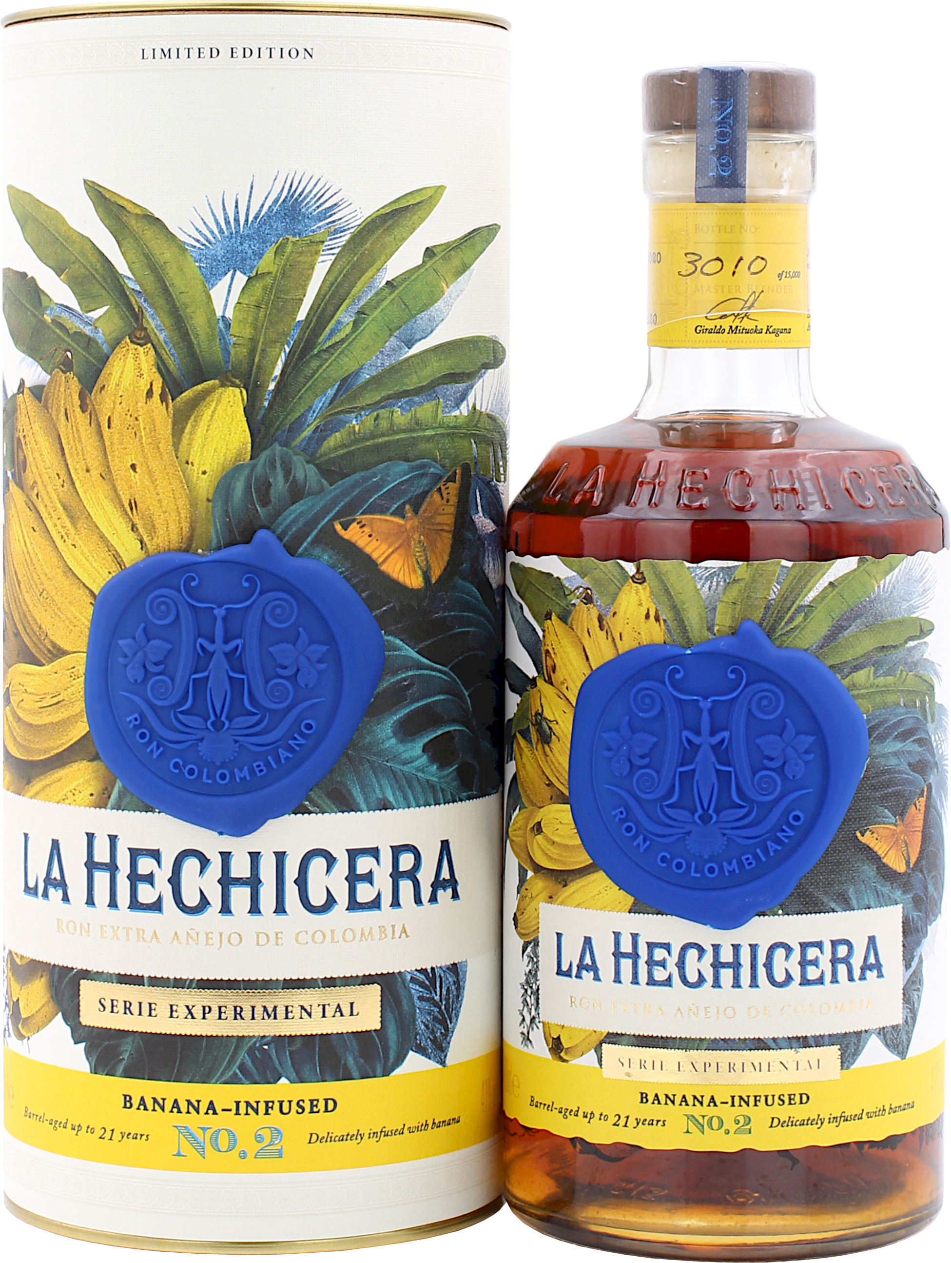 La Hechicera Serie Experimental No.2 Banana Infused 41.0% 0,7l