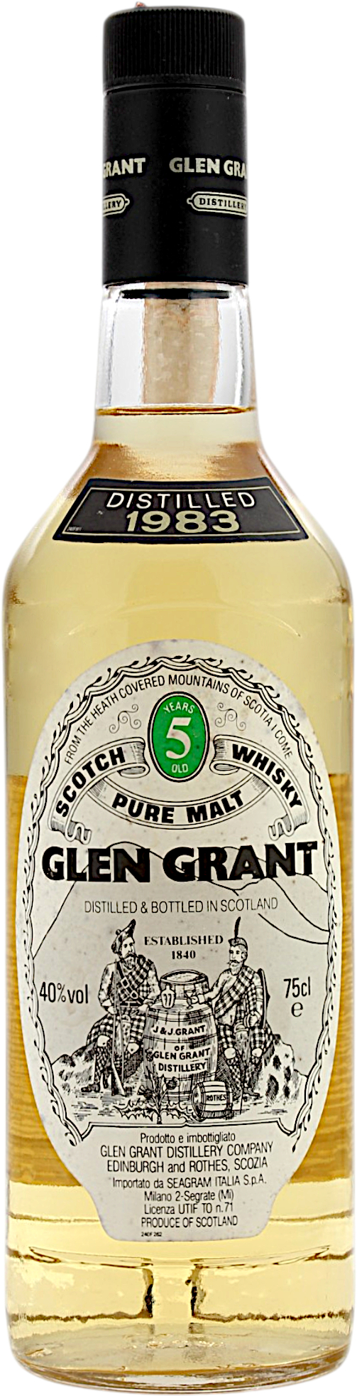 Glen Grant 5 Jahre 1983 40.0% 0,75l