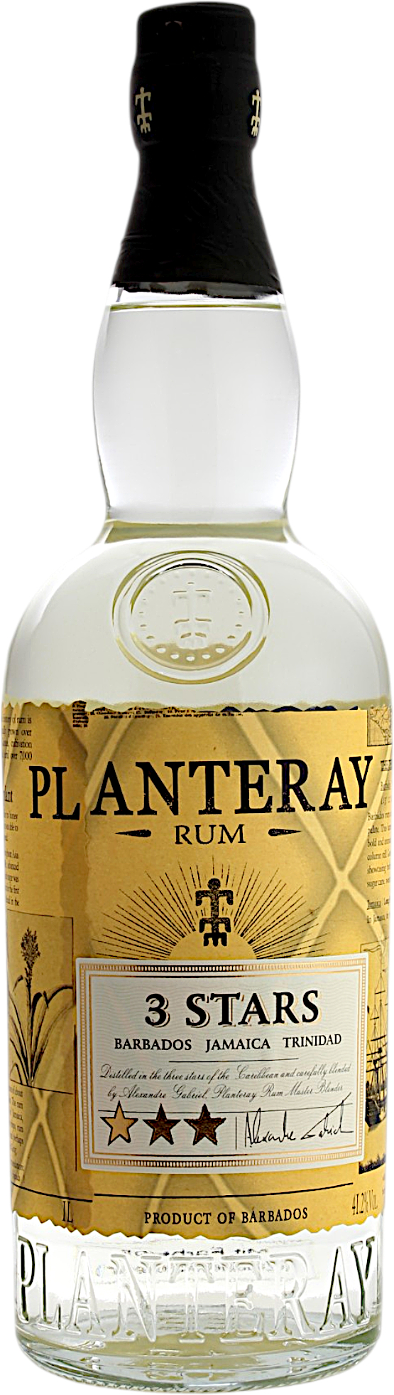 Planteray Barbados Rum 3 Stars White 41.2% 1 Liter