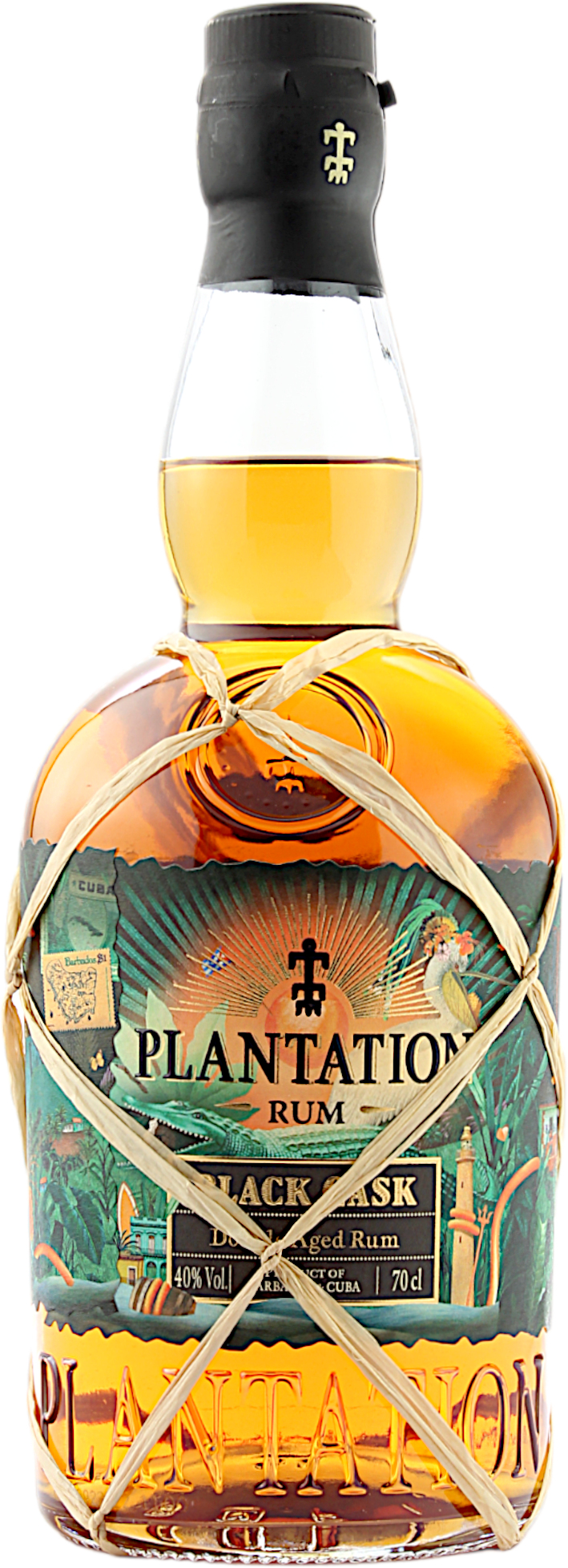 Plantation Rum Black Cask 2022 Barbados & Cuba Rum 40.0% 0,7l