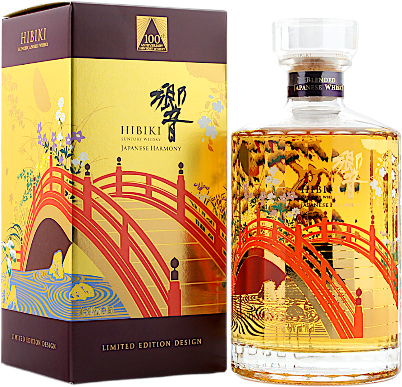 Hibiki Japanese Harmony 100th Anniversary Limited Edition 2023 43.0% 0,7l