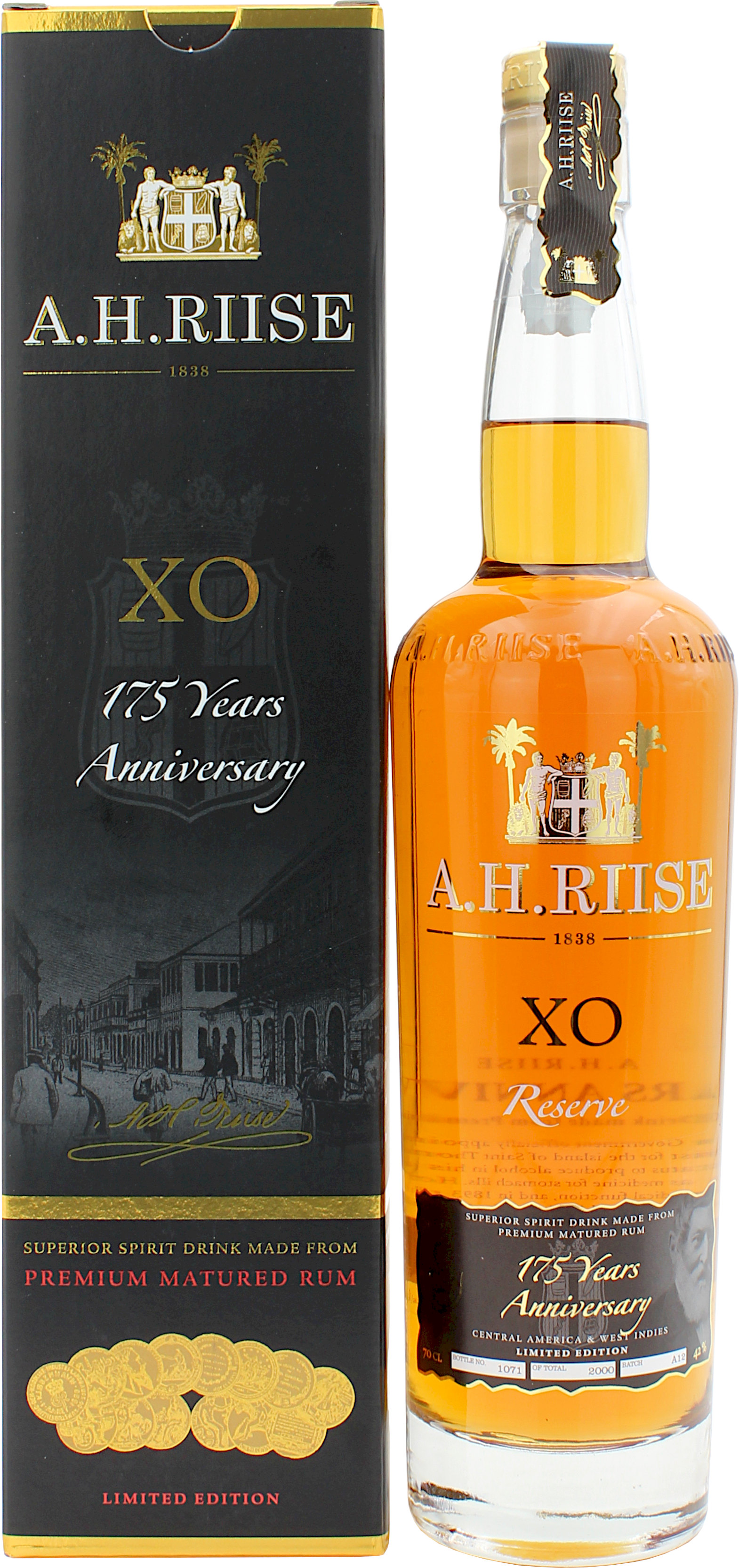 A.H. Riise XO 175th Anniversary 42.0% 0,7l