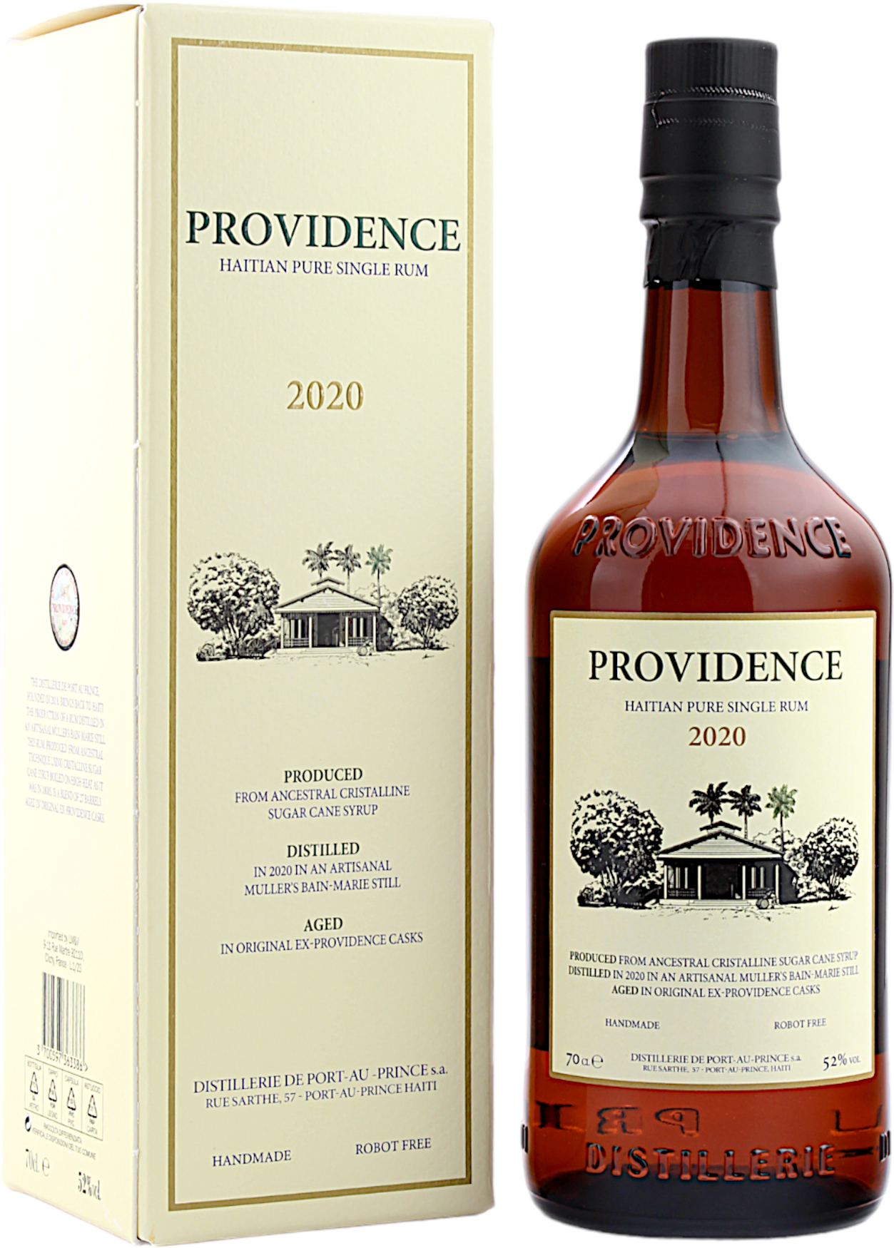 Providence 2020 Haitan Pure Single Rum 52.0% 0,7l
