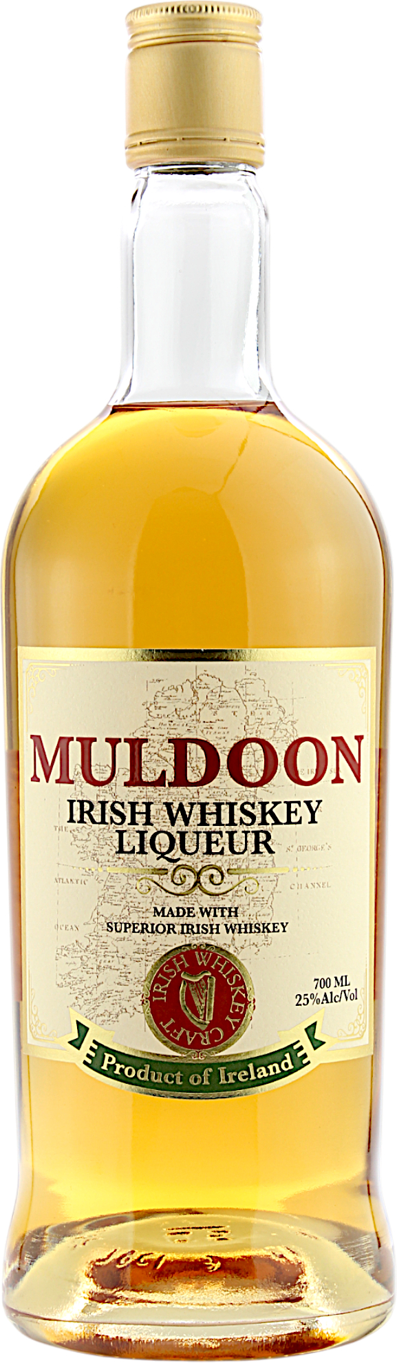 Muldoon Irish Whiskey Liqueur 25.0% 0,7l