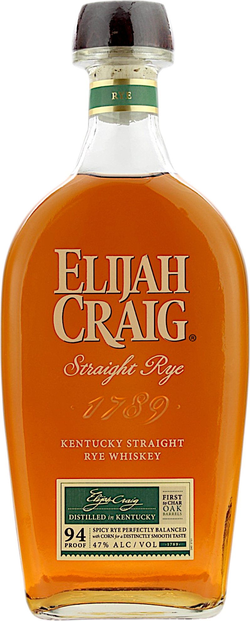 Elijah Craig Straight Rye 47.0% 0,7l