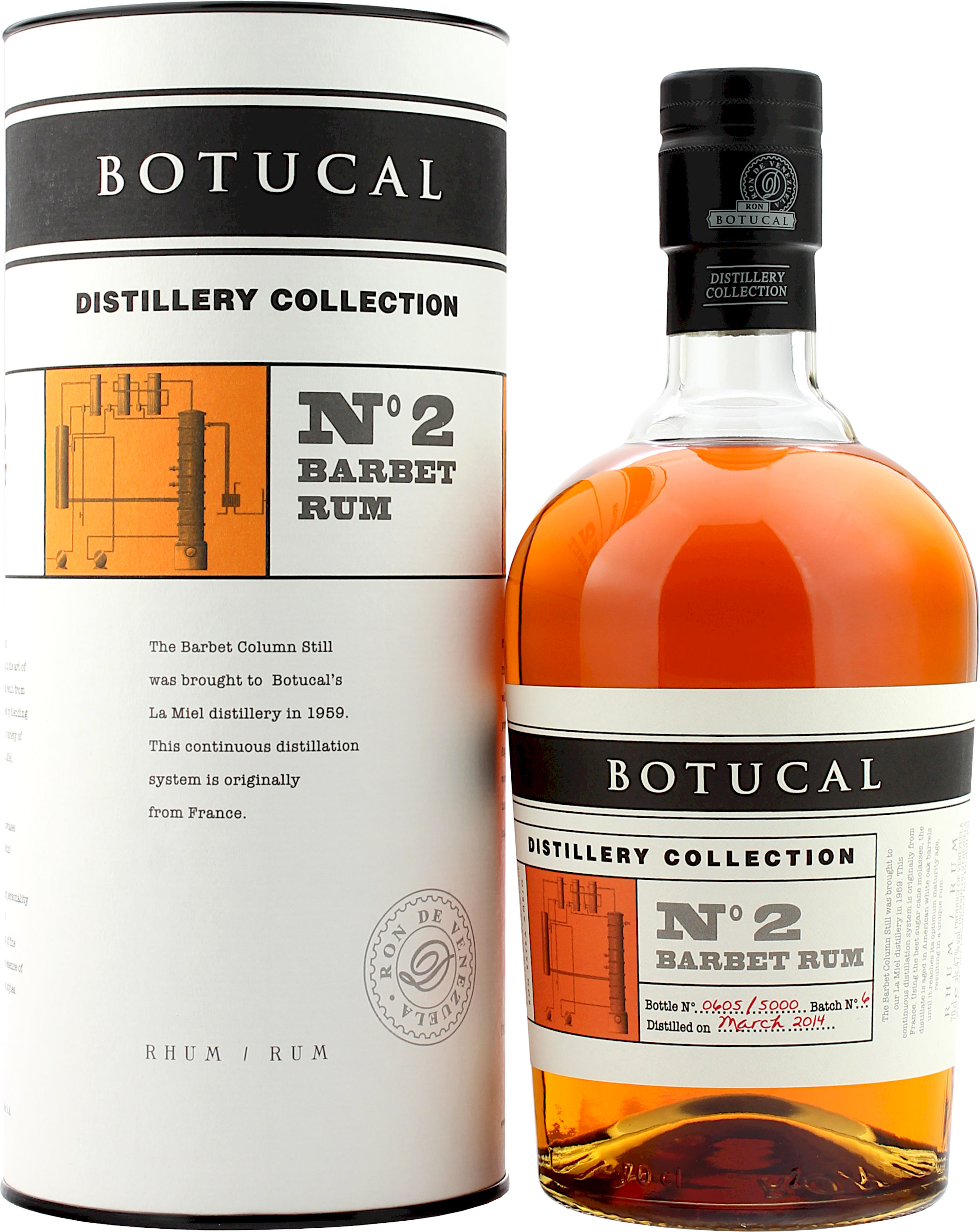 Ron Botucal Distillery Collection Batch No.2 Barbet Rum 47.0% 0,7l