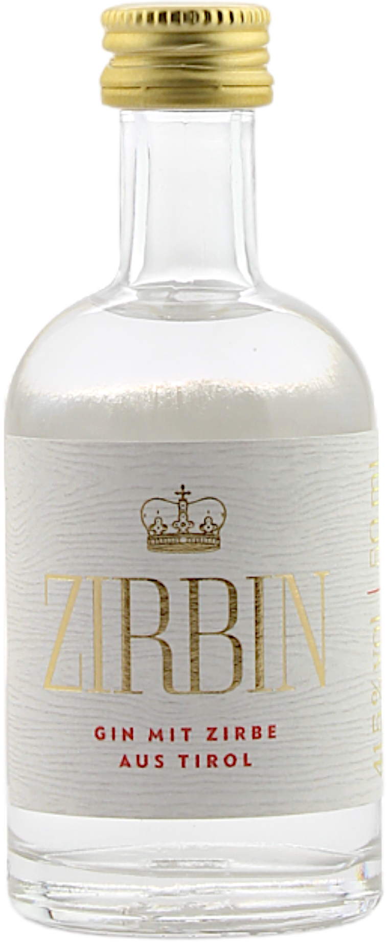 Miniatur Zirbin Tiroler Dry Gin 41.5% 0,05l