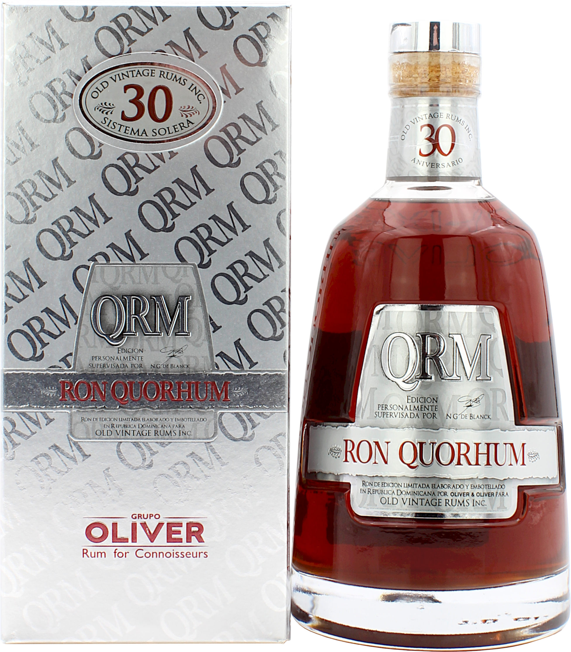 Ron Quorhum 30 Jahre Solera Rum 40.0% 0,7l