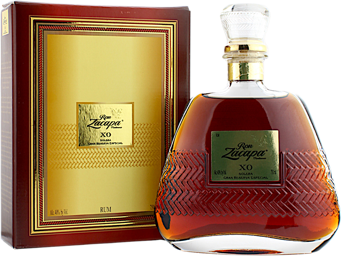 Ron Zacapa XO Solera Gran Reserva altes Design 40.0% 0,75l
