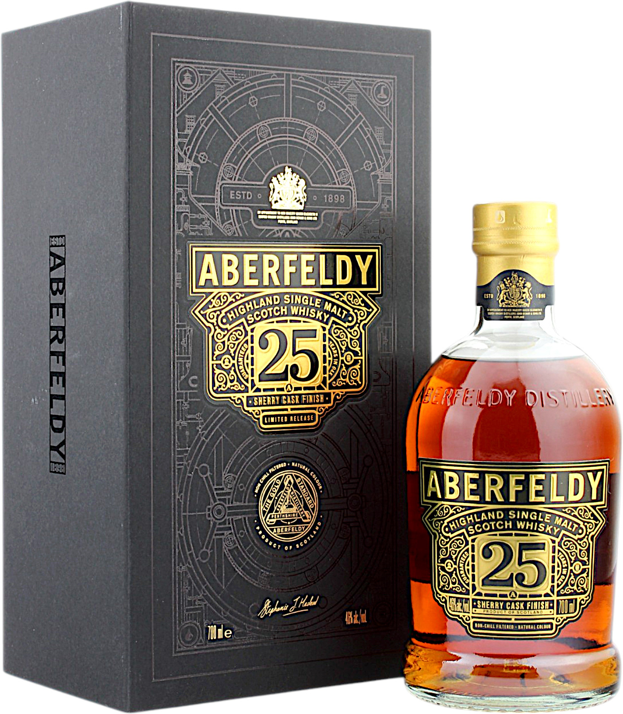 Aberfeldy 25 Jahre Sherry Cask Finish 46.0% 0,7l