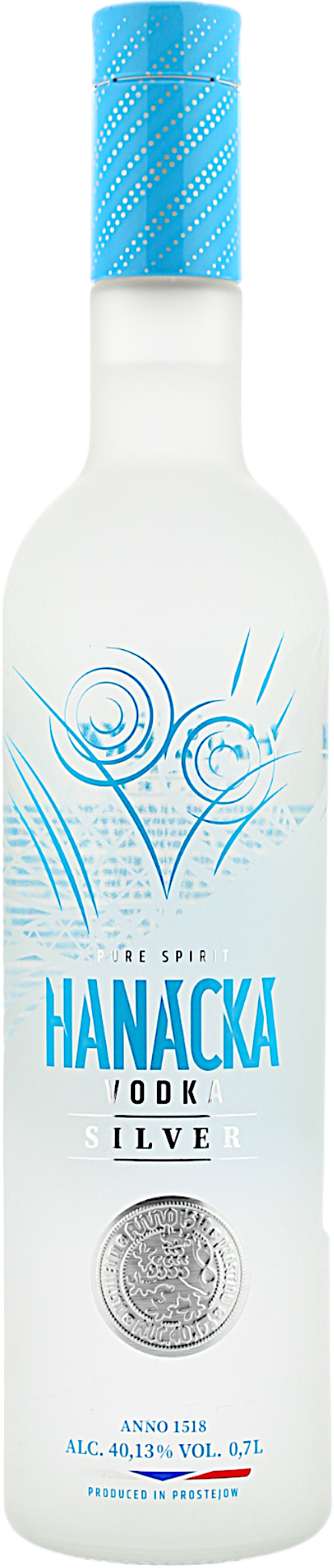 Hanacka Vodka Silver 40.1% 0,7l