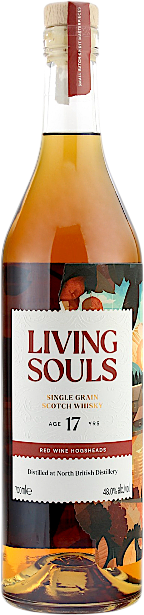 North British 17 Jahre Living Souls Red Wine Hogsheads 48.0% 0,7l