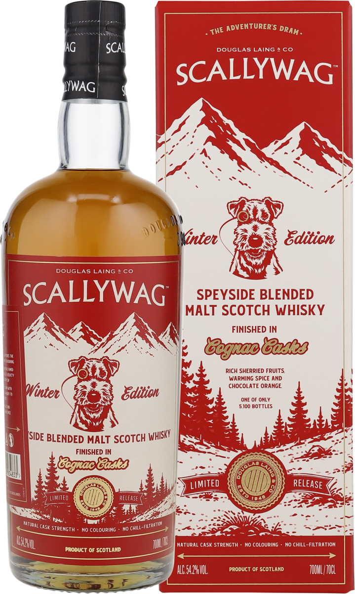 Scallywag Winter Edition 2026 Cognac Cask Strength 54.2% 0,7l