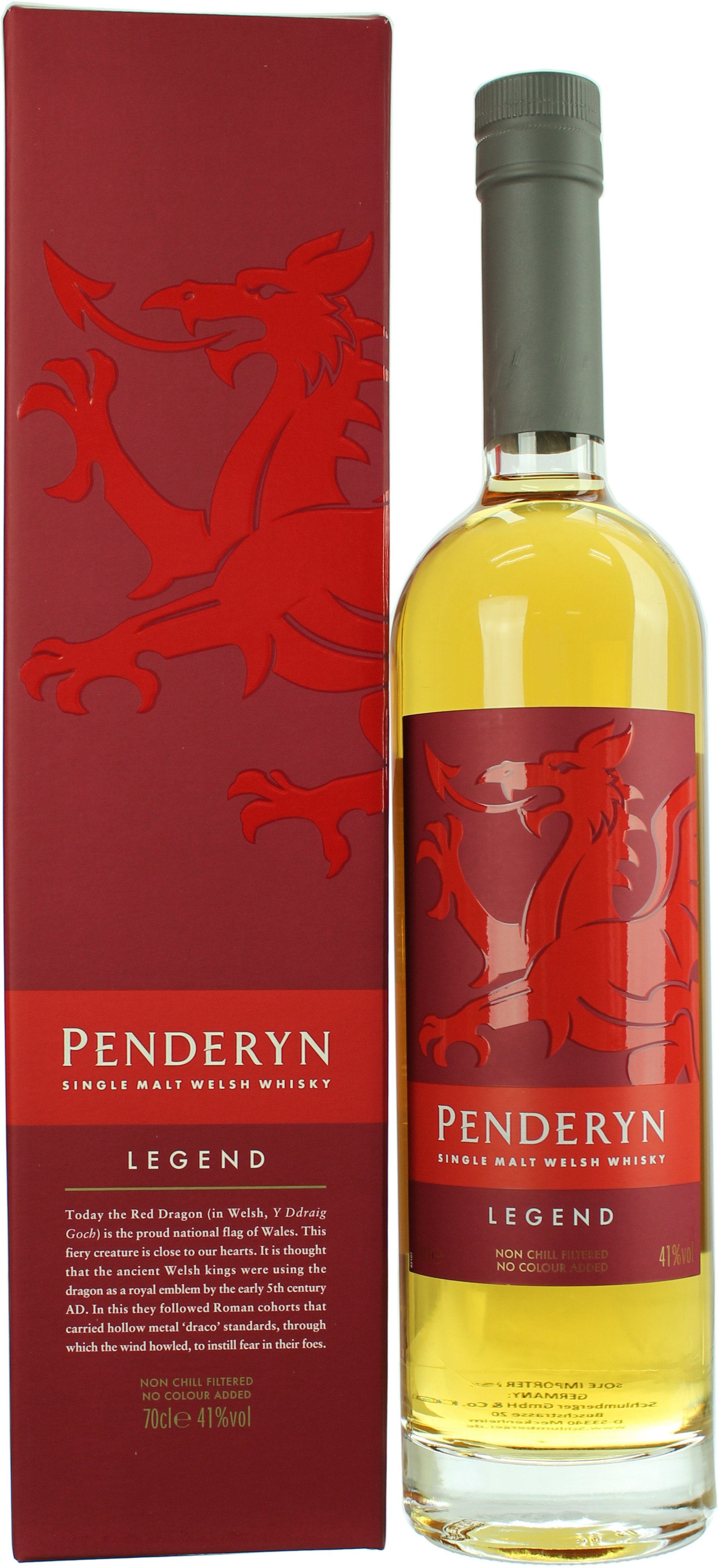 Penderyn Legend (Wales) altes Design 41.0% 0,7l