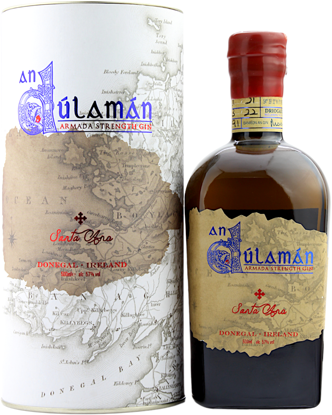 Sliabh Liag Santa Ana Armanda Strength Gin 57.0% 0,5l