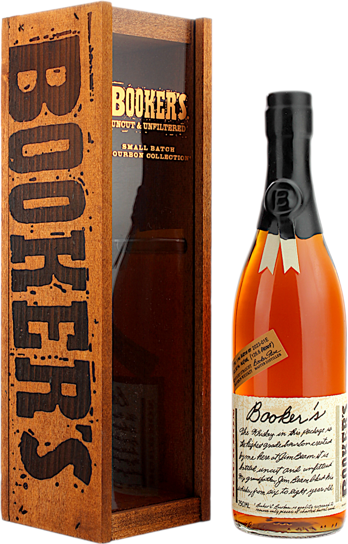 Booker's Kentucky Bourbon 7 Jahre 2025 Geschenkbox 63.1% 0,7l