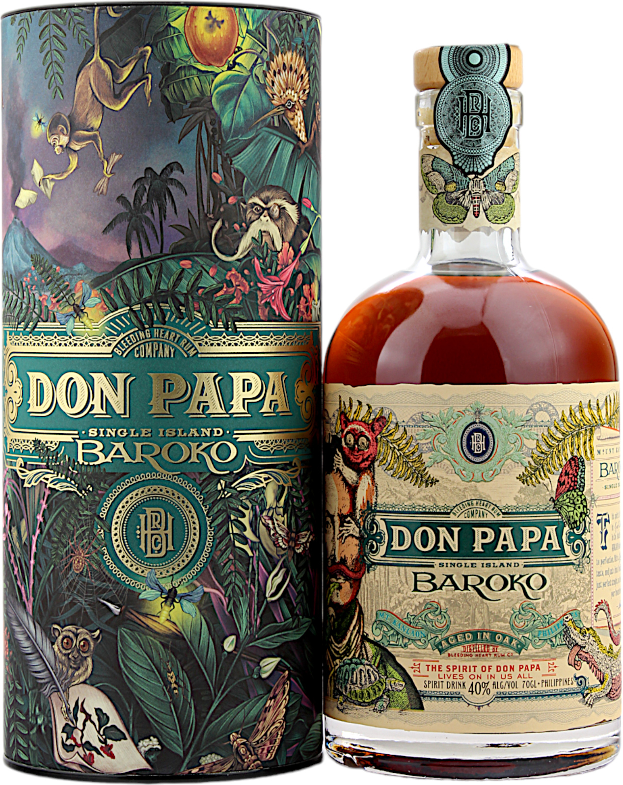 Don Papa Rum Baroko Secrets of Sugarlandia Edition 40.0% 0,7l